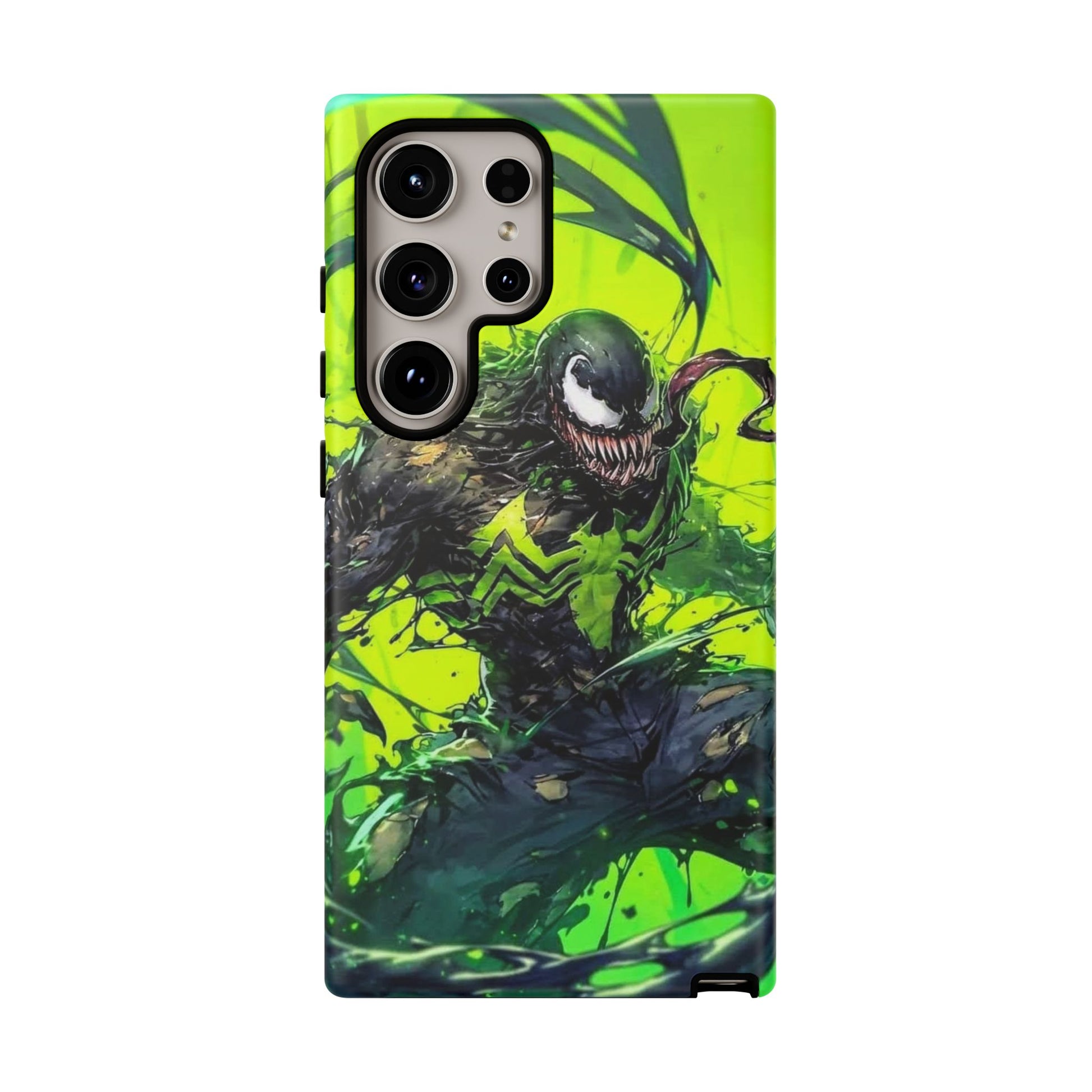 Evil Venom Phone Case, Tough Cases, Marvel Comics Phone for iPhones, Samsung, and Pixel