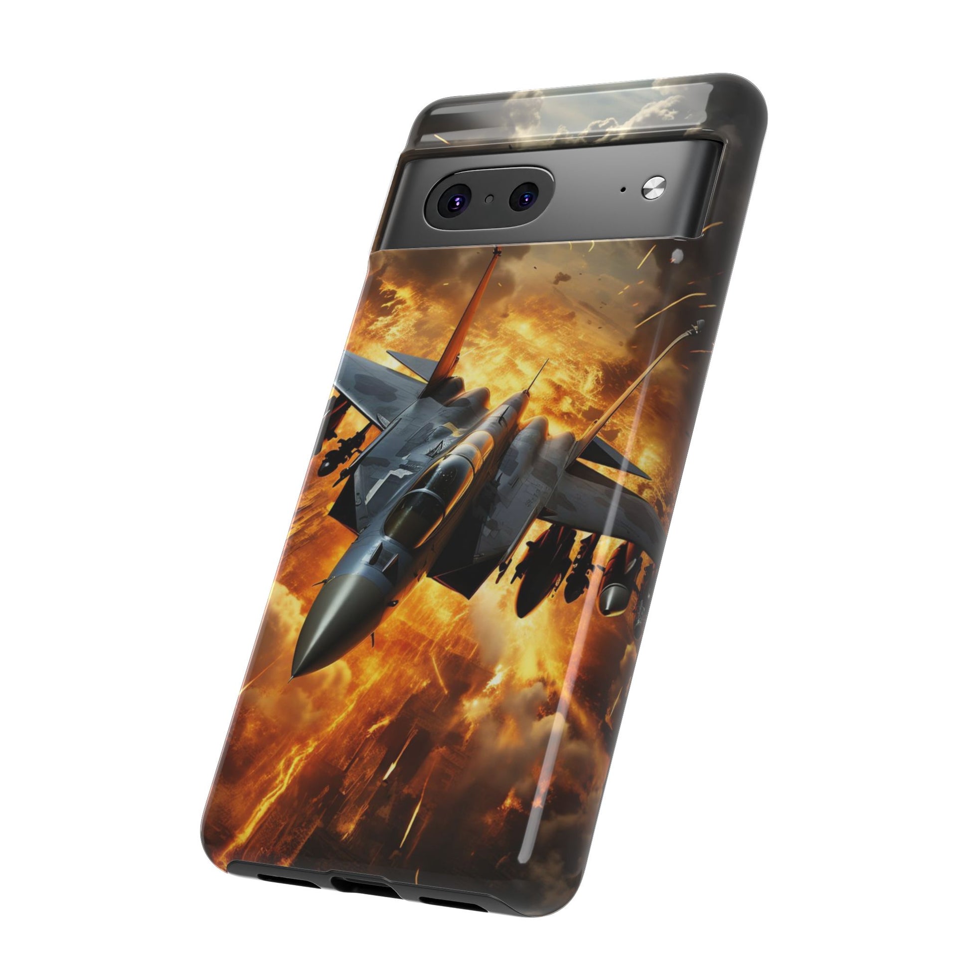 F-15 Fighter Jet Tough Cases for iPhones, Samsung, and Pixel