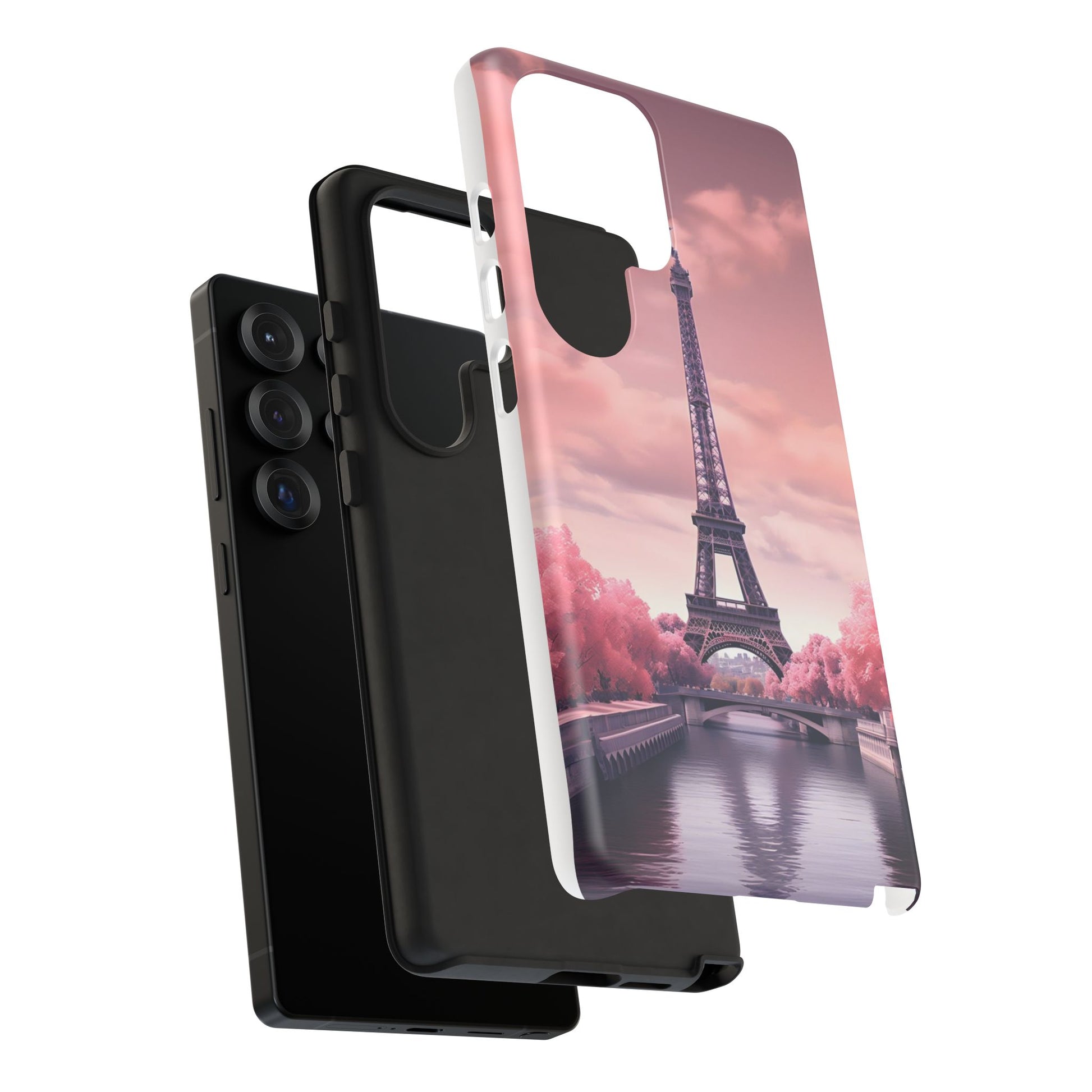 Eiffel Tower Paris Tough Cases for iPhones, Samsung, and Pixel