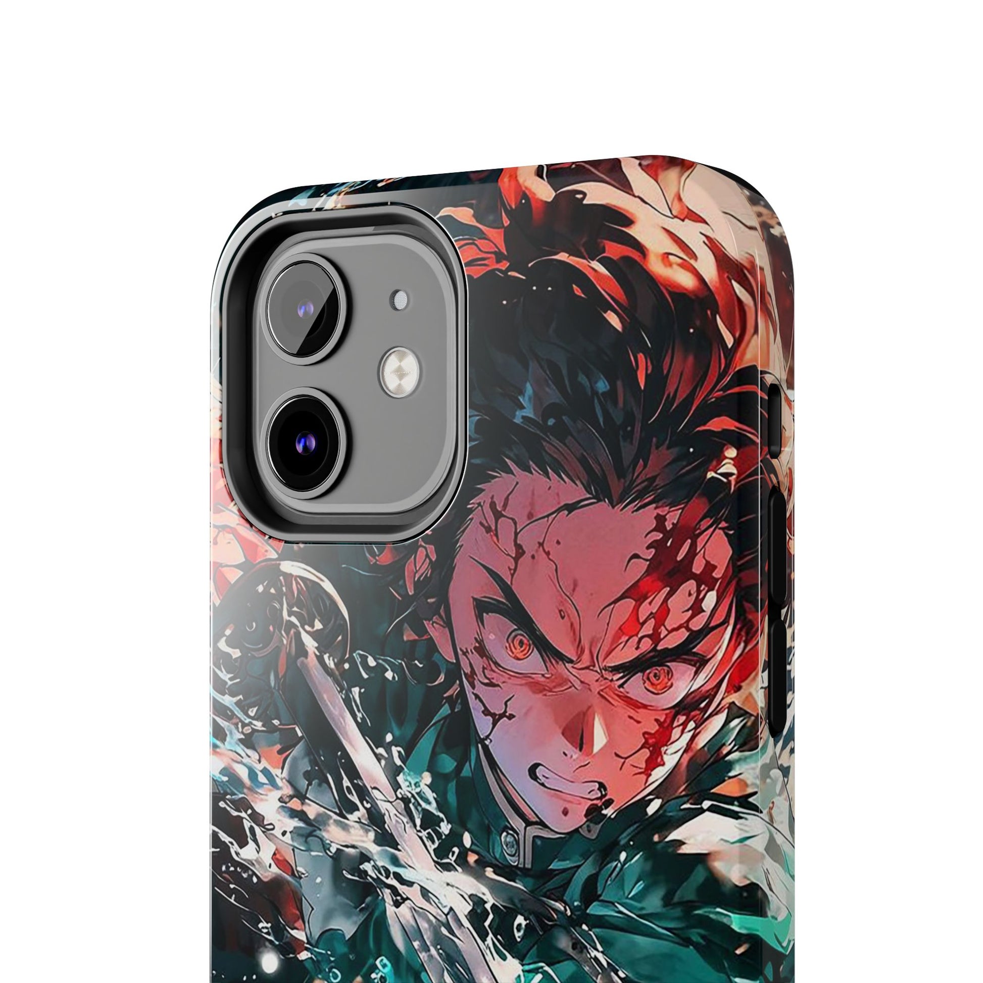 Demon Slayer Tanjiro Art Phone Case for iPhone & Samsung Galaxy Phones