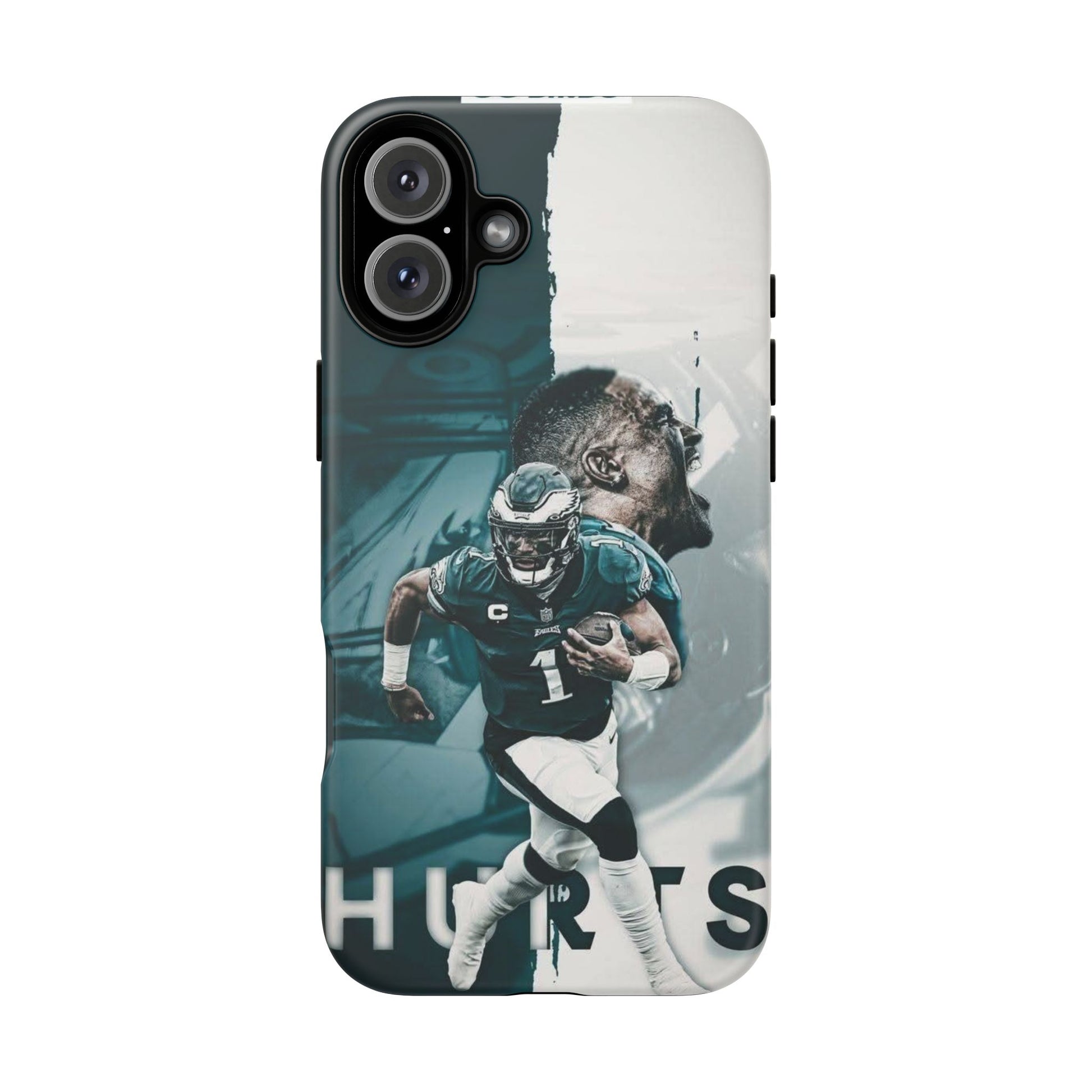 Jalen Hurts Eagles Football Tough Cases for iPhones, Samsung, and Pixel