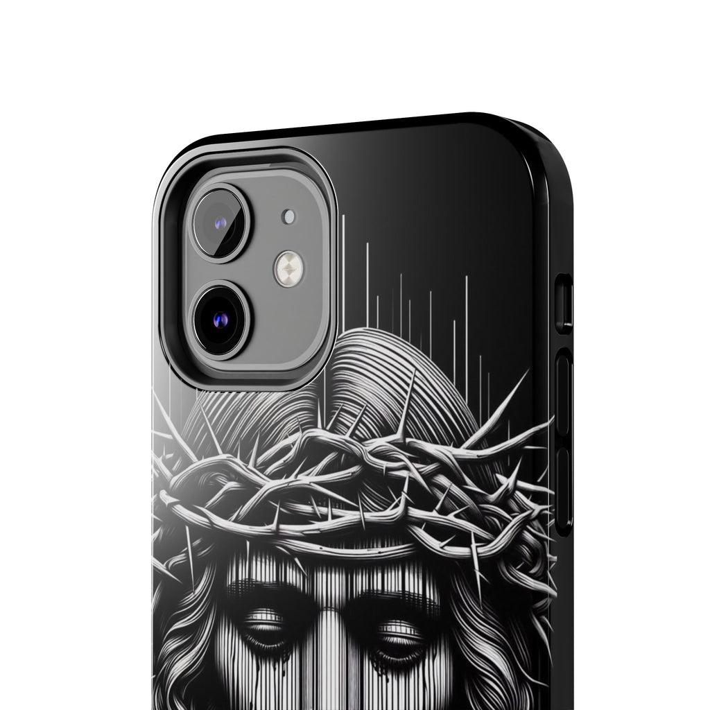 Jesus The King Crown Christian Phone Cases for iPhones & Samsung Phones