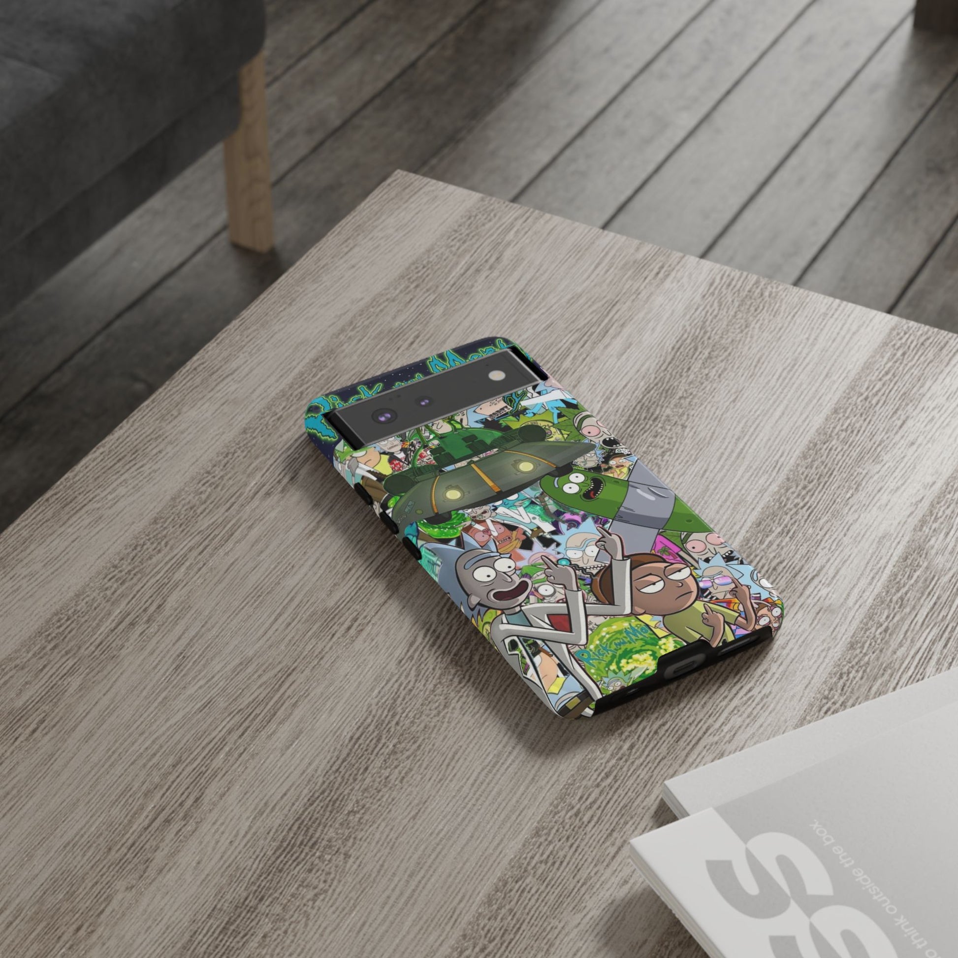 Rick and Morty Phone Case, Tough Cases for iPhones, Samsung, and Pixel