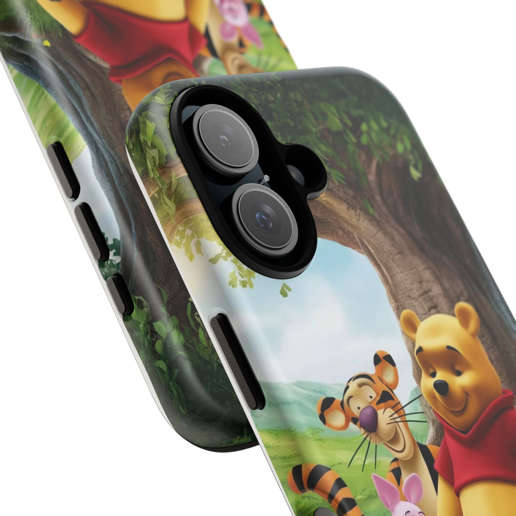 Cute Pooh Bear Phone Case, Tough Cases, Disney Phone for iPhones, Samsung, and Pixel