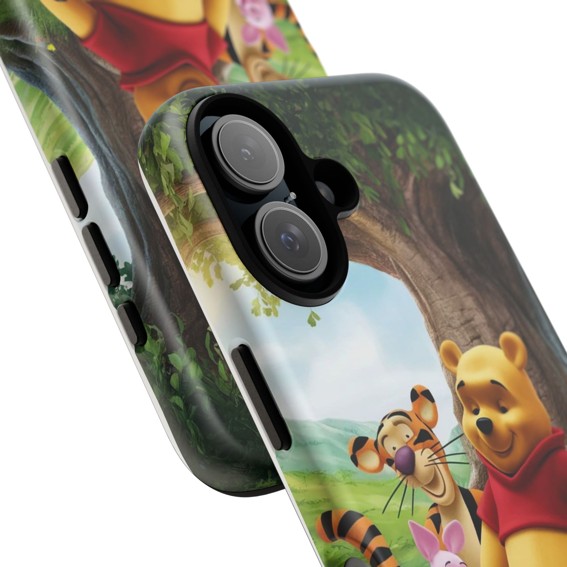 Cute Pooh Bear Phone Case, Tough Cases, Disney Phone for iPhones, Samsung, and Pixel