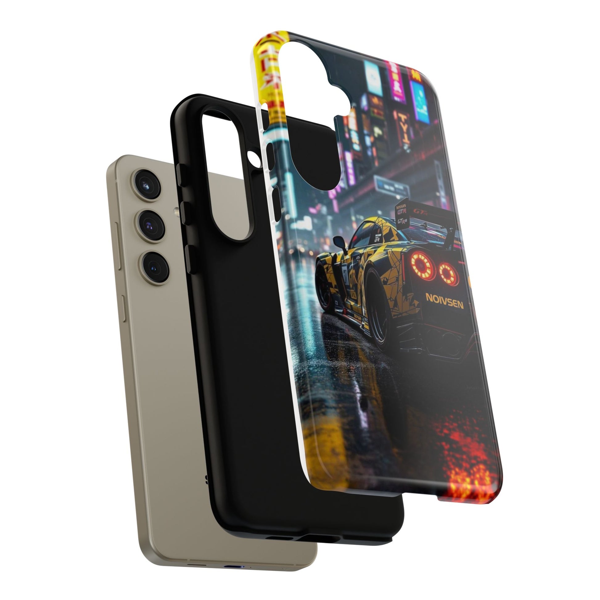 Nissan GTR in Japan Art Tough Cases for iPhones, Samsung, and Pixel
