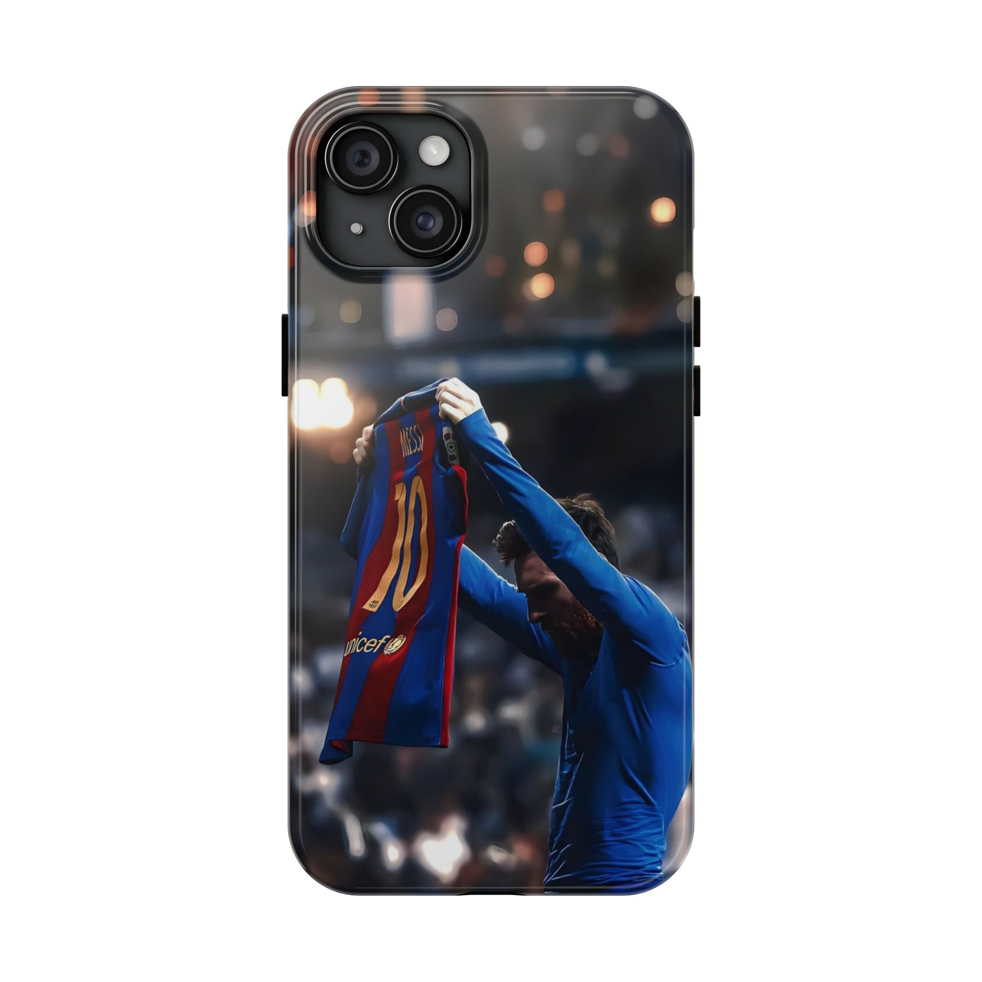 Soccer Champ Messi Tough Phone Cases for Iphones & Samsung Phones Durable