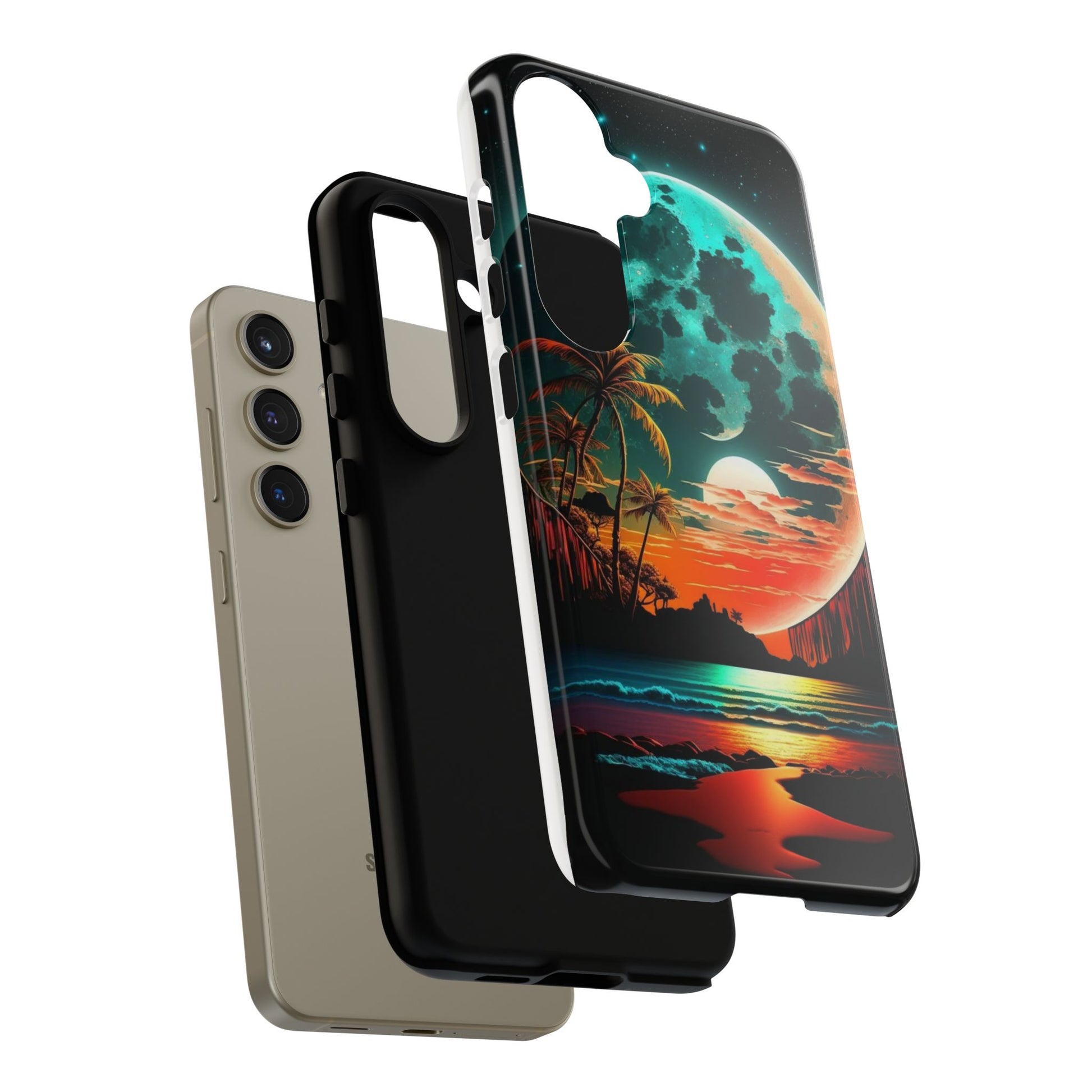 Fantasy Beach Sunset Landscape Phone Case for iPhone, Samsung Galaxy, & Pixel Phones