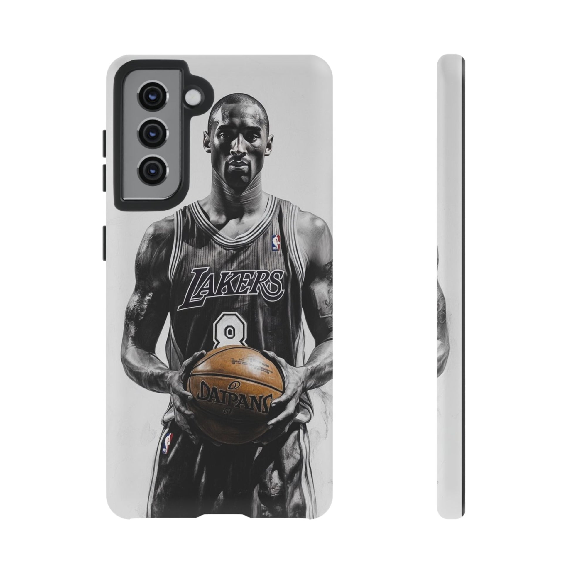 Kobe Basketball Art Tough Cases for iPhones, Samsung, and Pixel