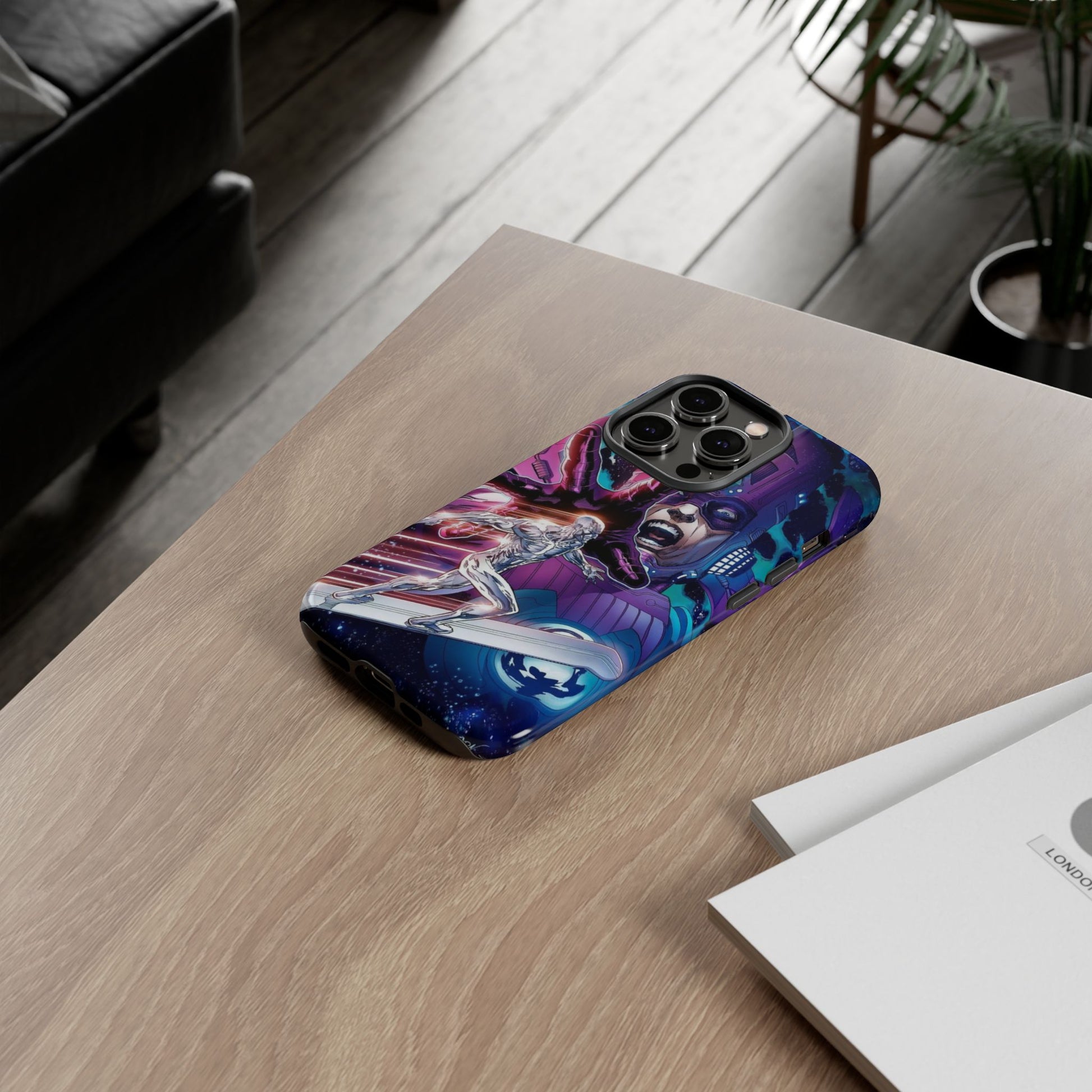 Galactus x Silver Surfer Marvel Phone Case, Tough Cases for iPhones, Samsung, and Pixel