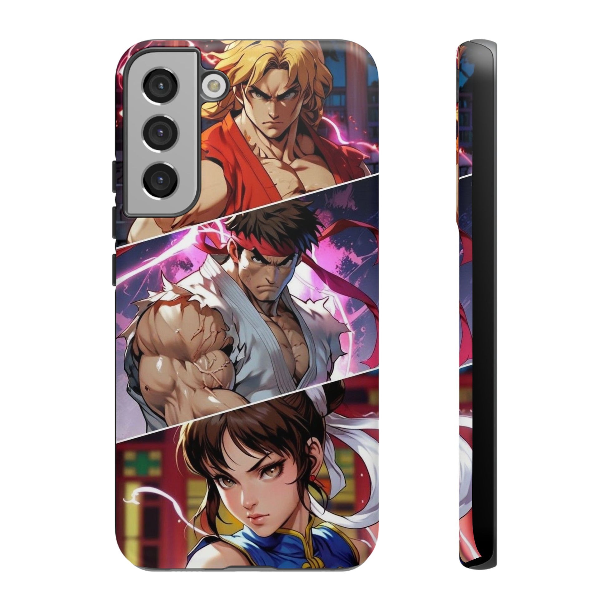 Street Fighter Gamer Theme Tough Cases for iPhones, Samsung, and Pixel