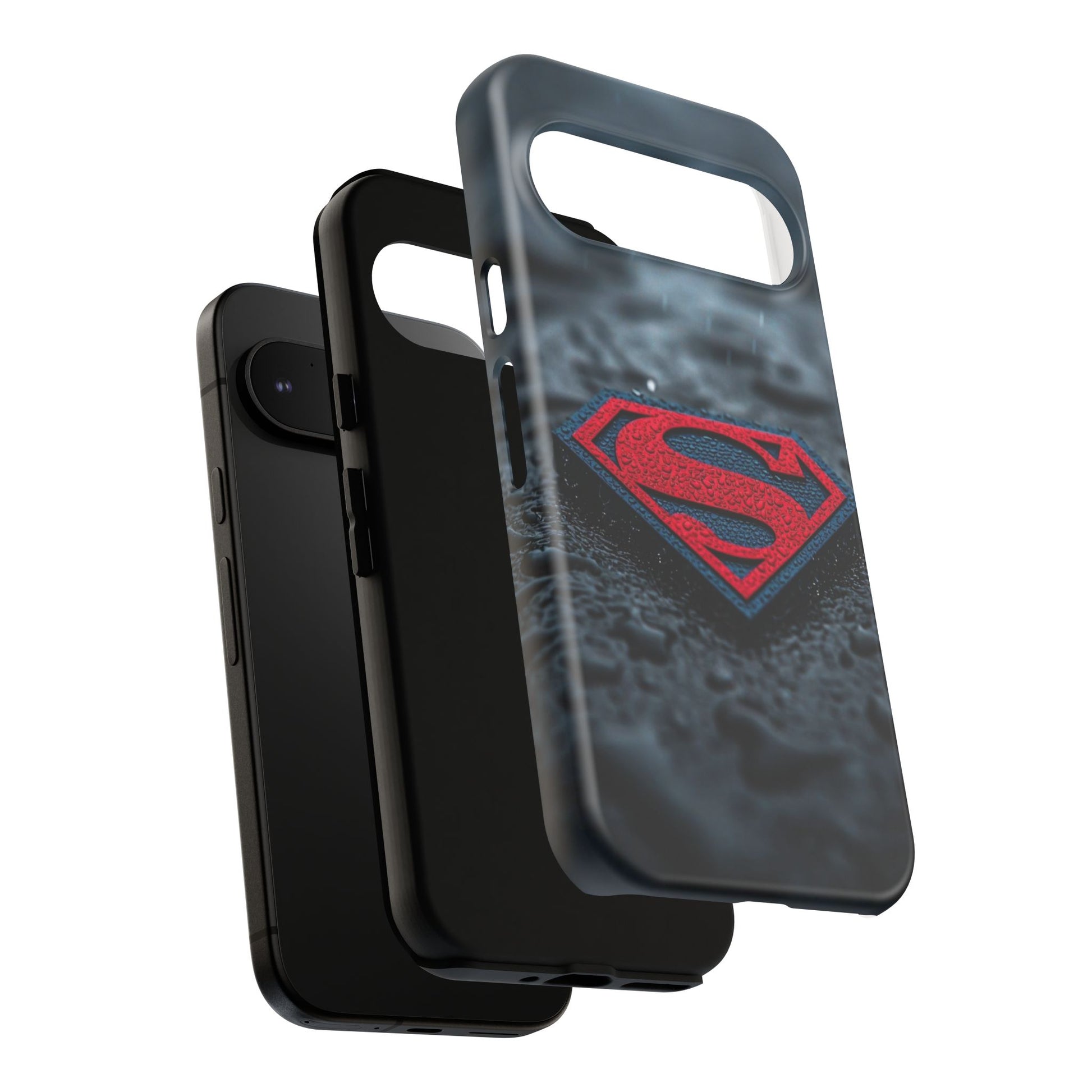 Superman Logo Tough Cases for iPhones, Samsung, and Pixel