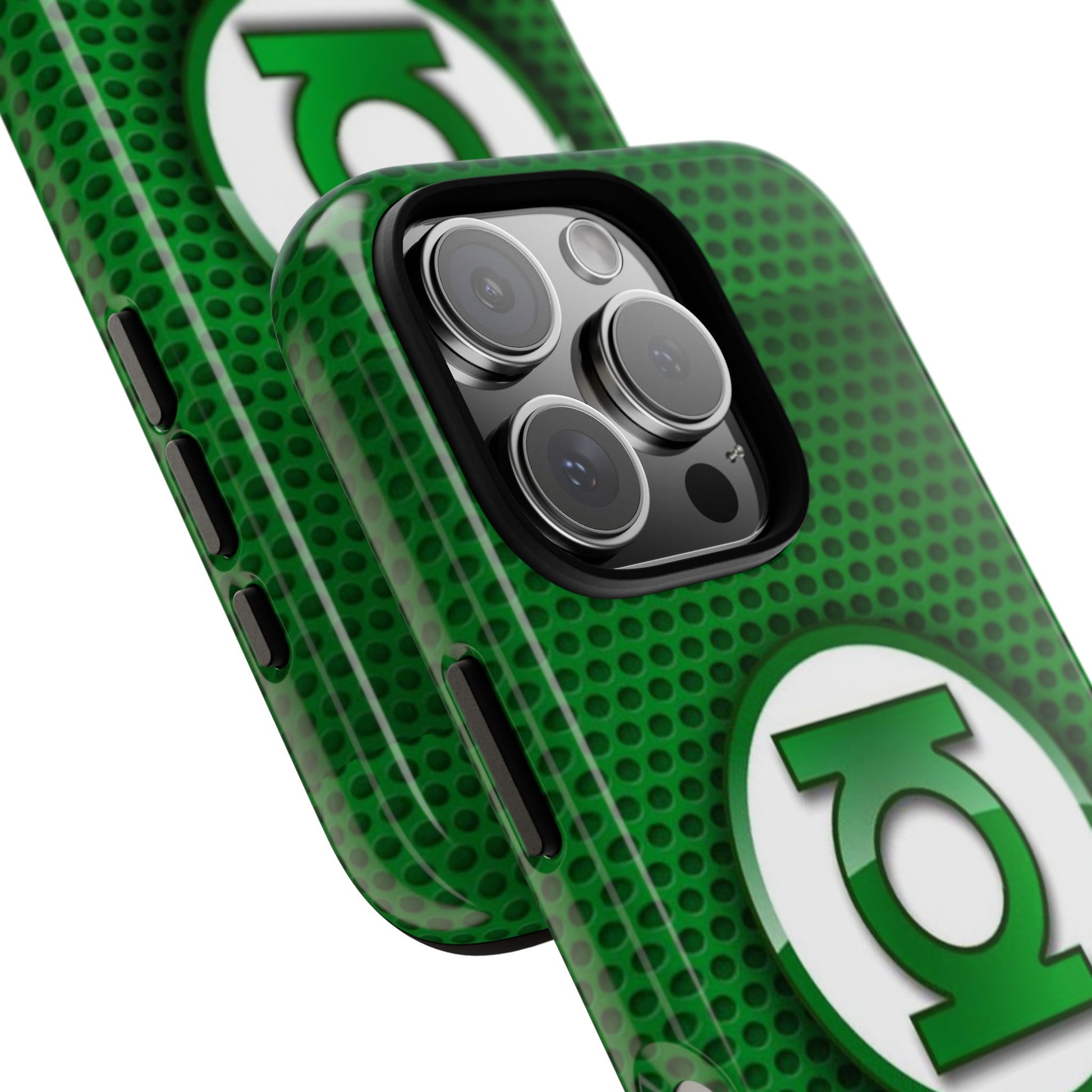 Green Lantern Logo Phone Case, Tough Cases, DC Case for iPhones, Samsung, and Pixel