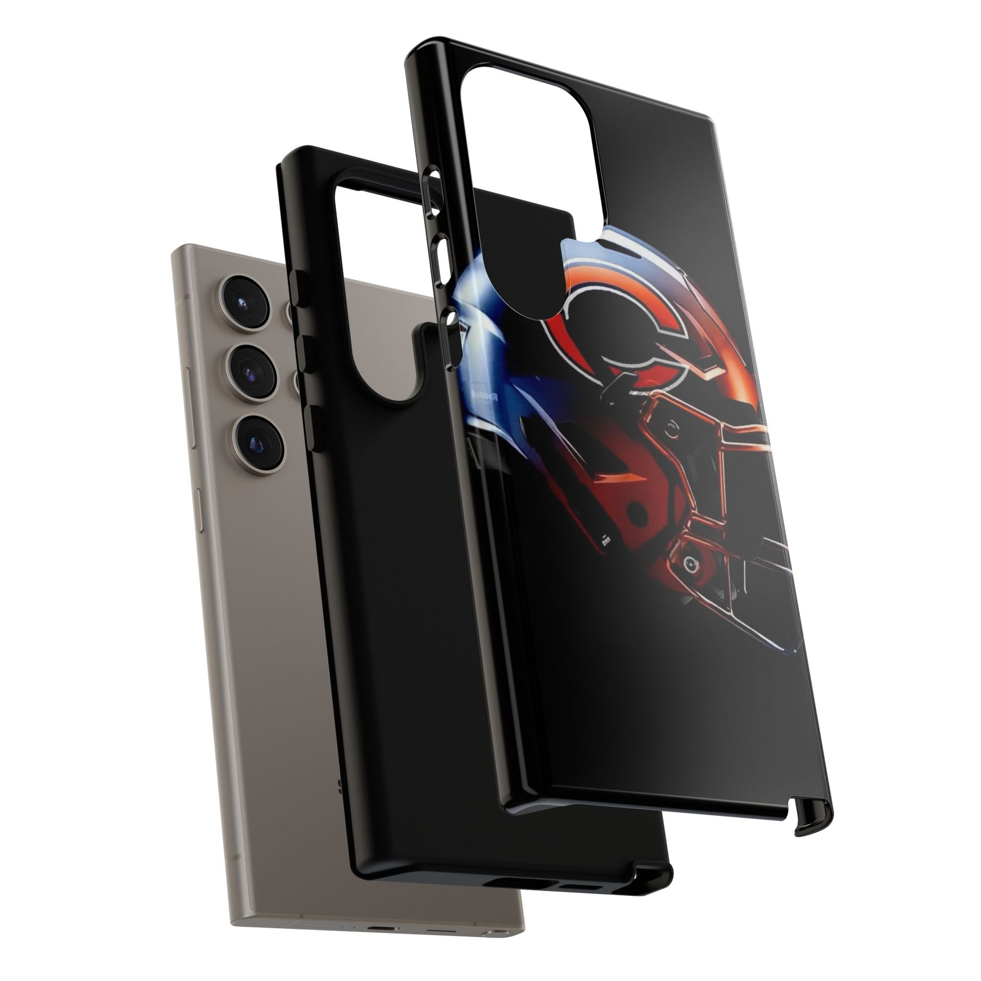 Football Helmet Chicago Bears Phone Case, Tough Cases for iPhones, Samsung, and Pixel