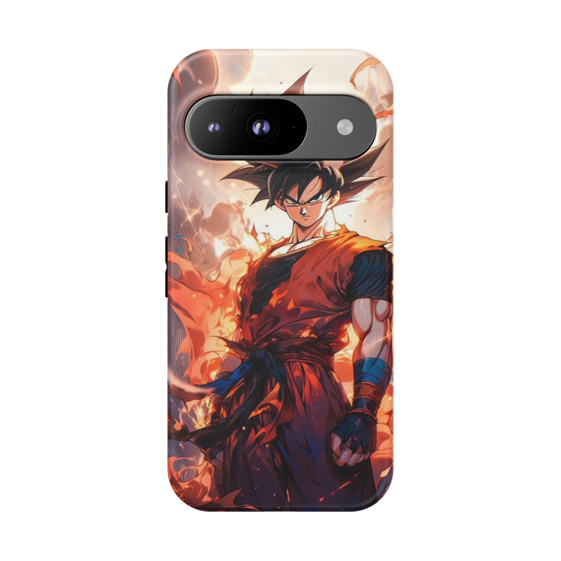 Anime Manga Dragon Ball Z Goku Tough Cases for iPhones, Samsung, and Pixel