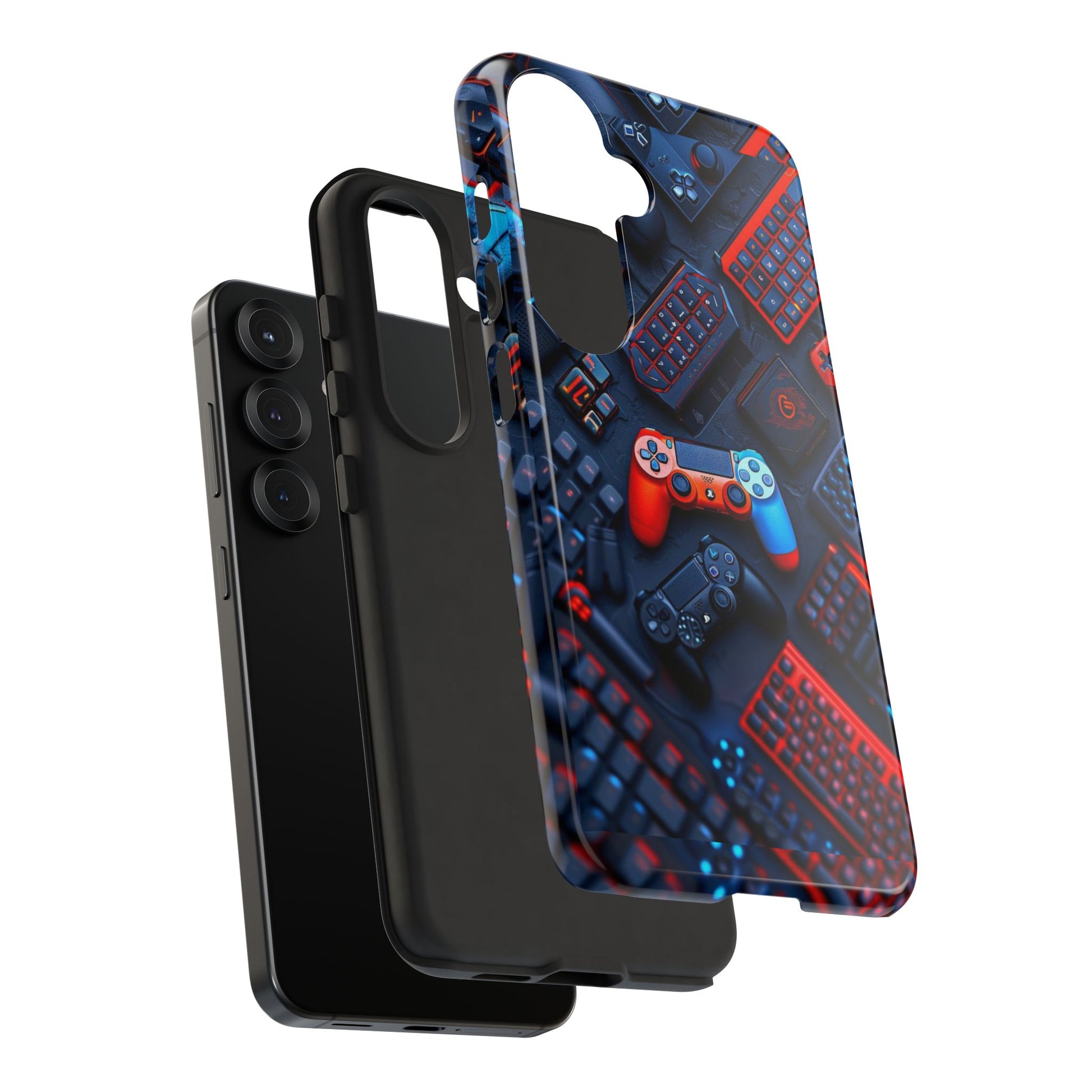 Gamer Themed Controllers Tough Cases for iPhones, Samsung, and Pixel