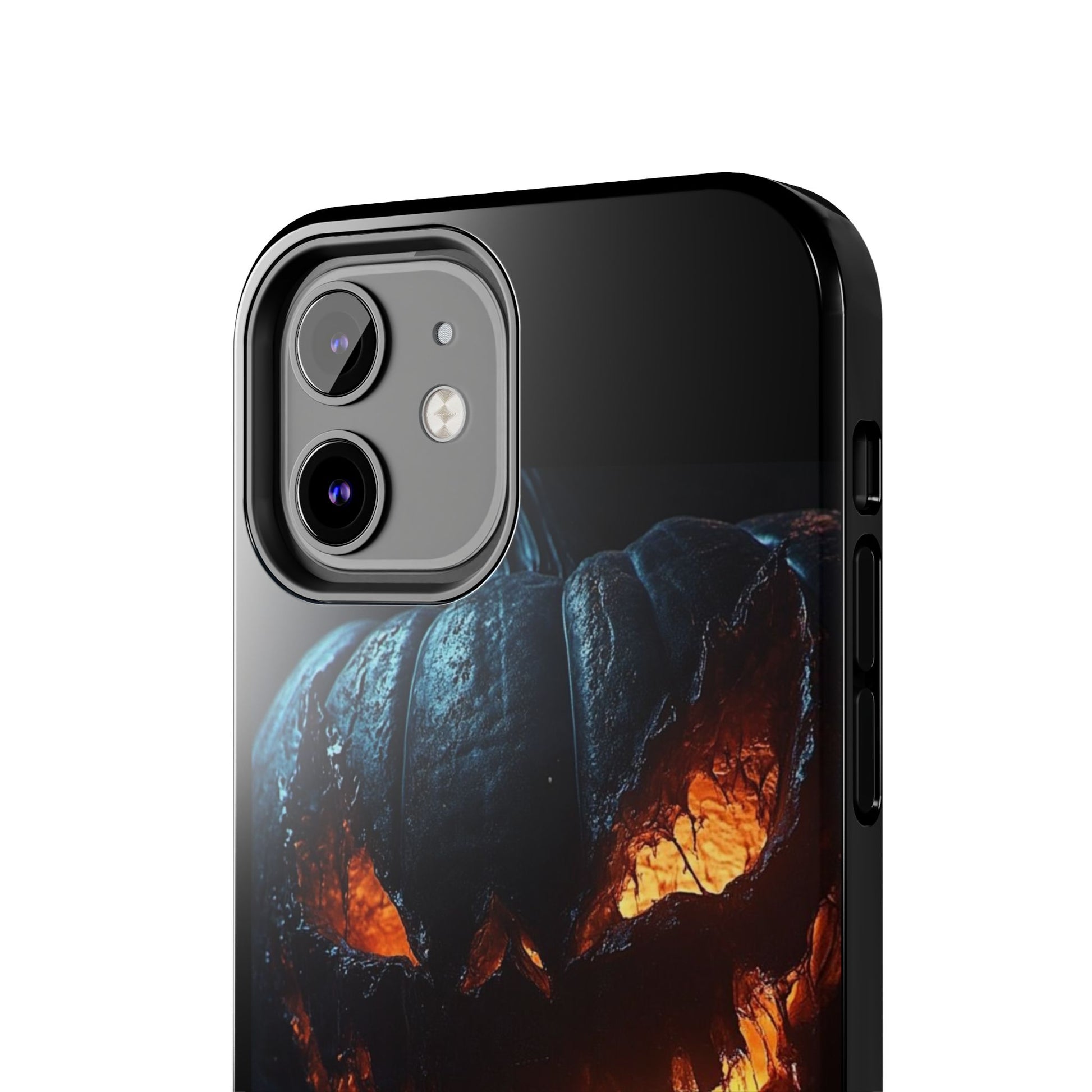 Scary Pumpkin Halloween Theme Phone Cases for iPhones & Samsung Phones