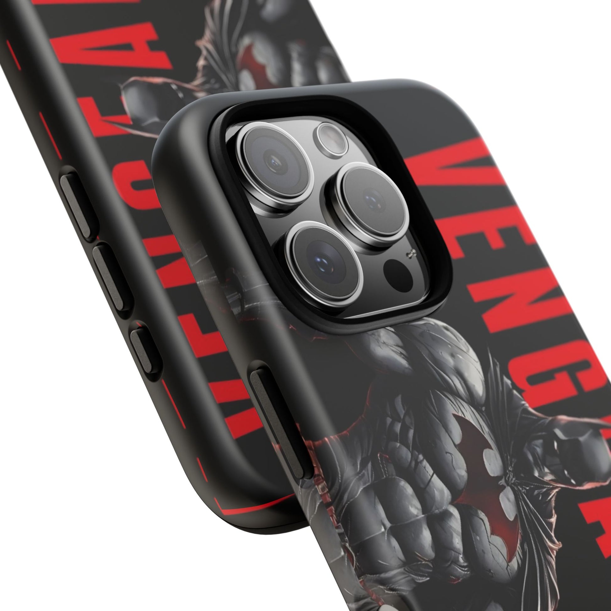 DC Comics Batman Vengence Tough Cases for iPhones, Samsung, and Pixel