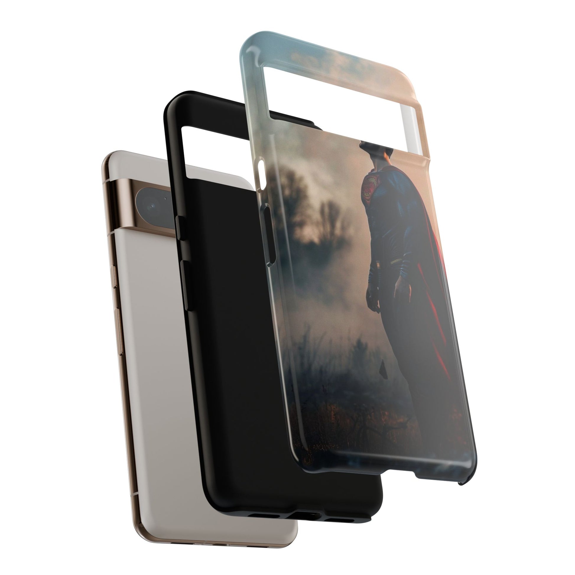 Henry Cavil Superman Tough Cases for iPhones, Samsung, and Pixel