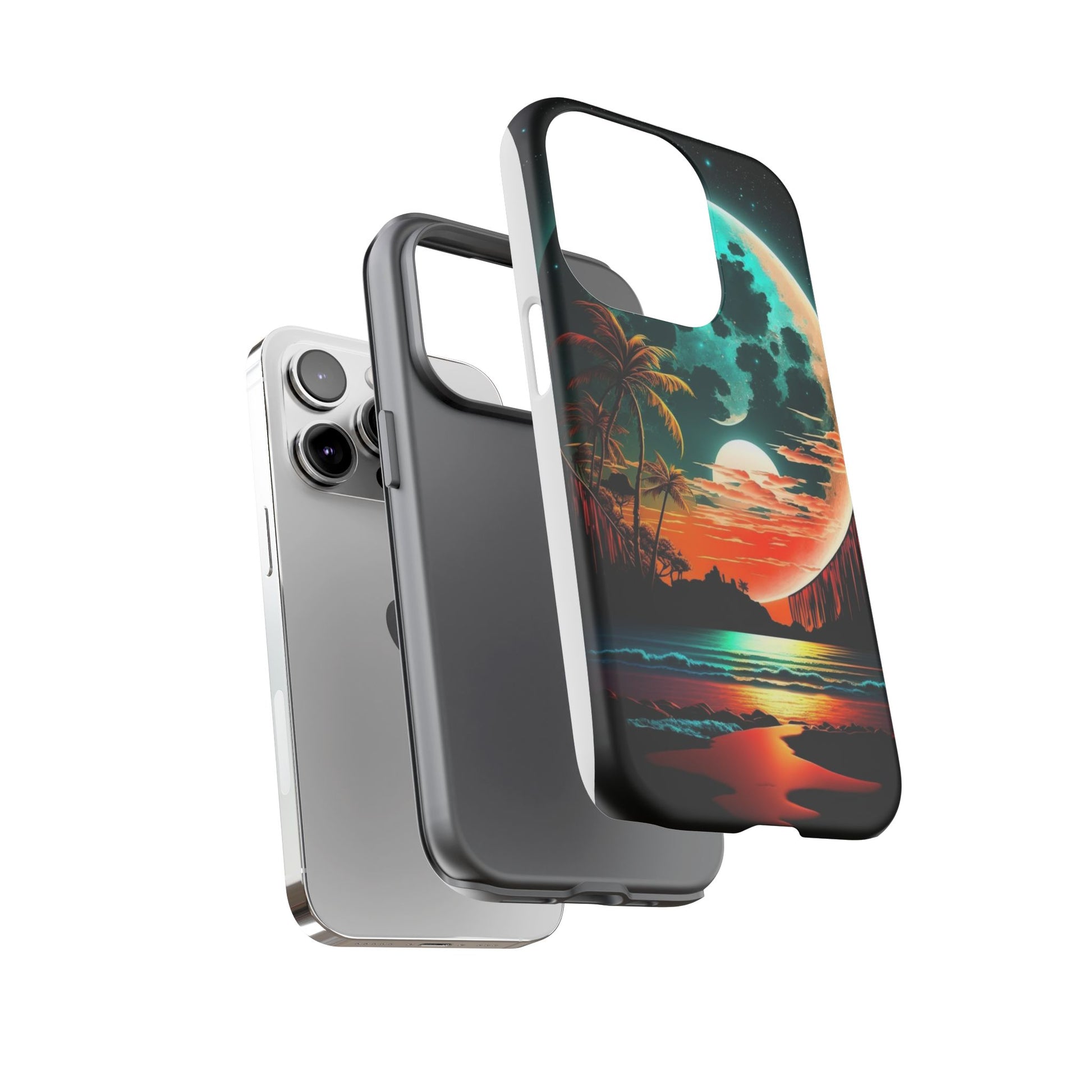 Fantasy Beach Sunset Landscape Phone Case for iPhone, Samsung Galaxy, & Pixel Phones