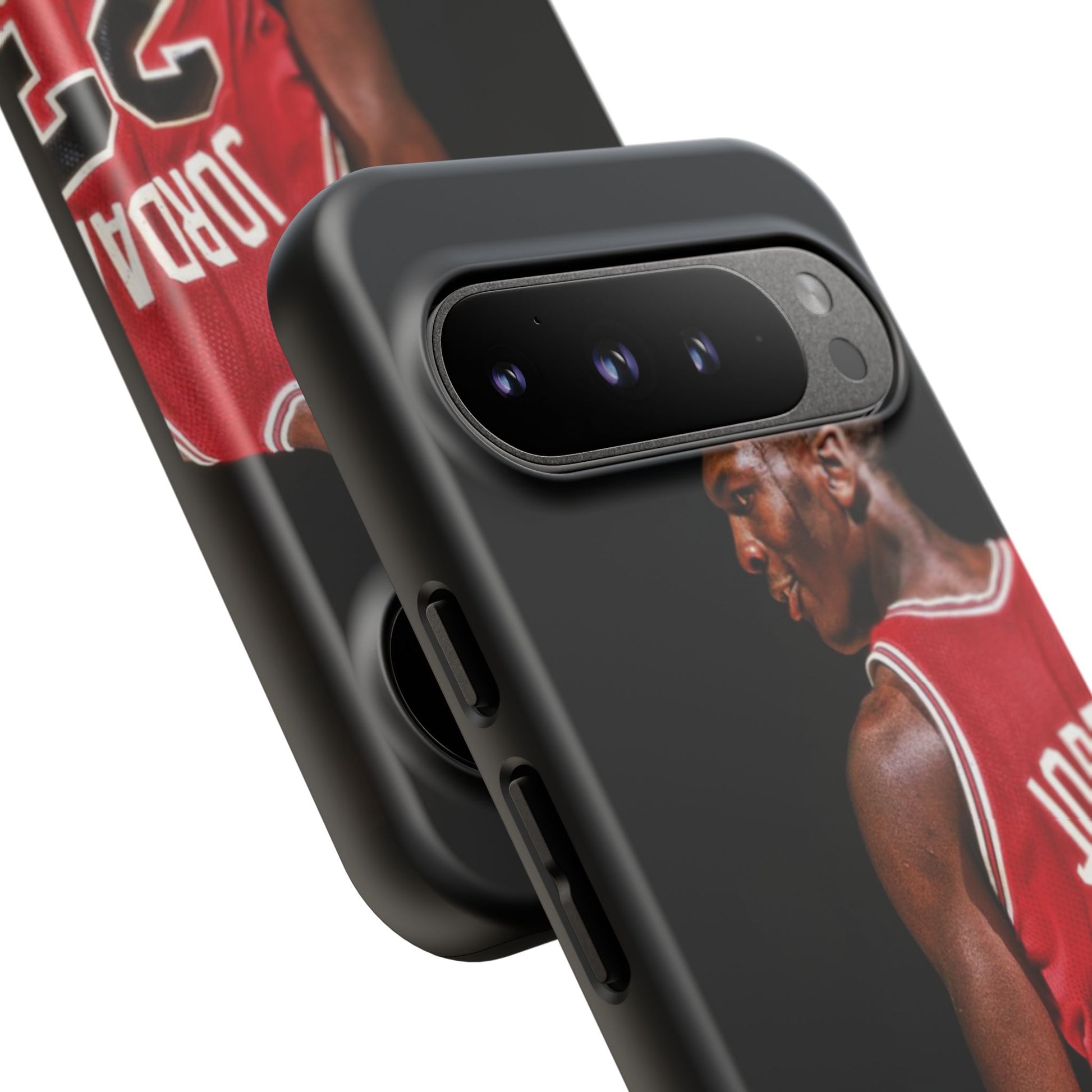 Basketball Legend Michael Jordan Tough Cases for iPhones, Samsung, and Pixel