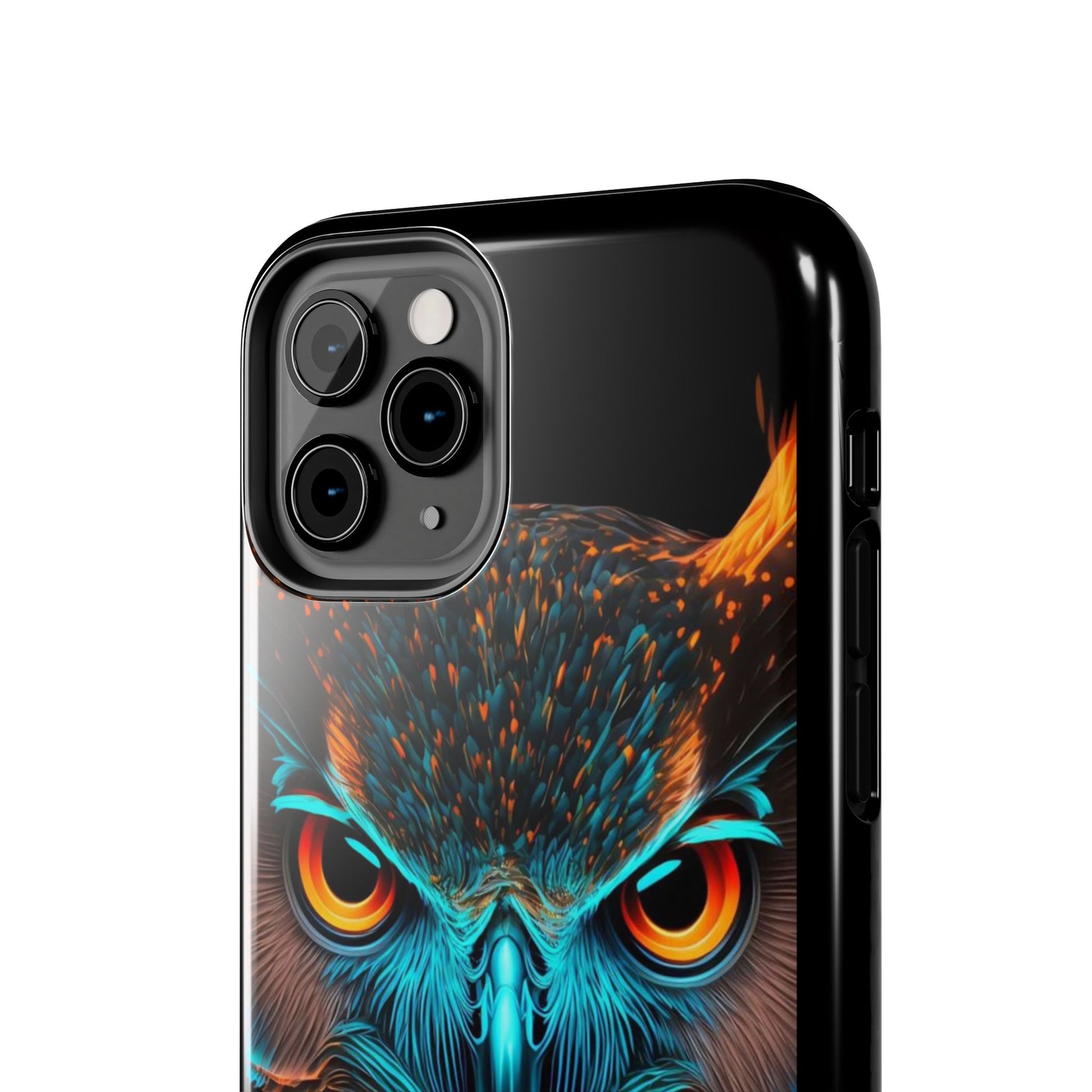 Neon Owl Theme Phone Cases for iPhones & Samsung Phones