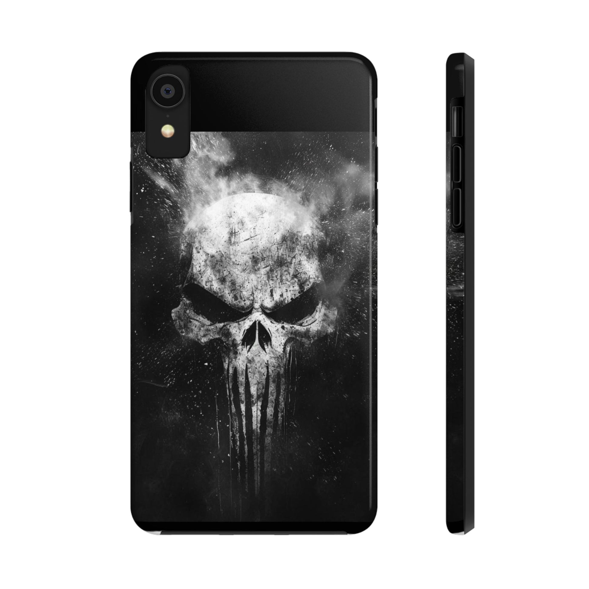 Smoking Skull Theme Phone Case for iPhone & Samsung Galaxy Phones