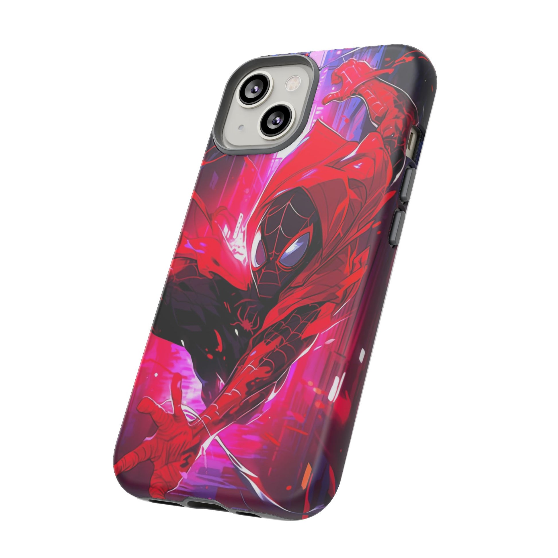 Miles Morales Spiderman Phone Case, Tough Cases for iPhones, Samsung, and Pixel