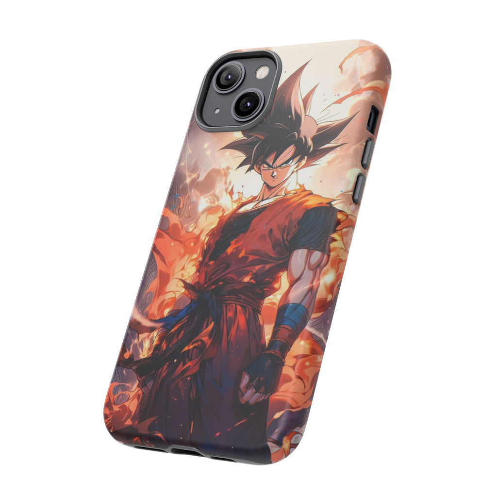 Anime Manga Dragon Ball Z Goku Tough Cases for iPhones, Samsung, and Pixel