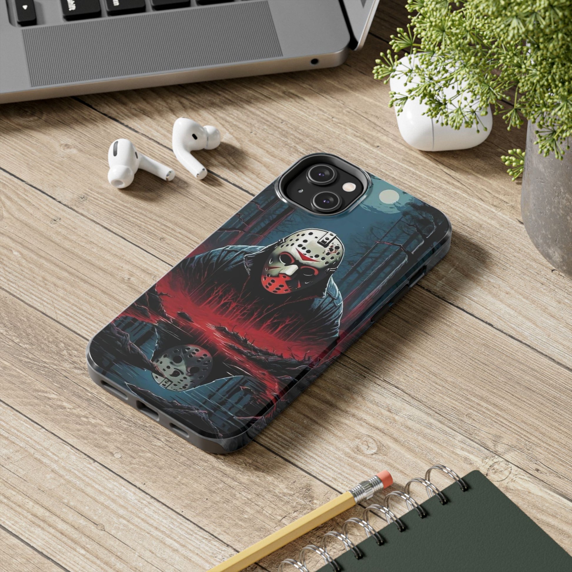 Friday the 13th Jason at Camp Phone Cases for iPhones & Samsung Phones