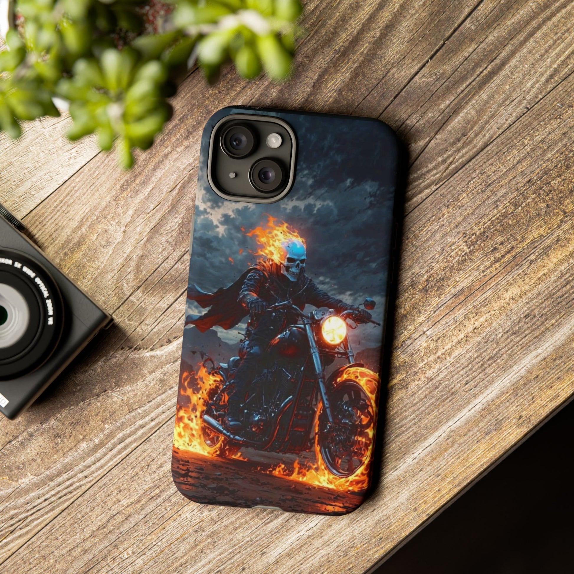 Marvel's Ghost Rider Tough Cases for iPhones, Samsung, and Pixel