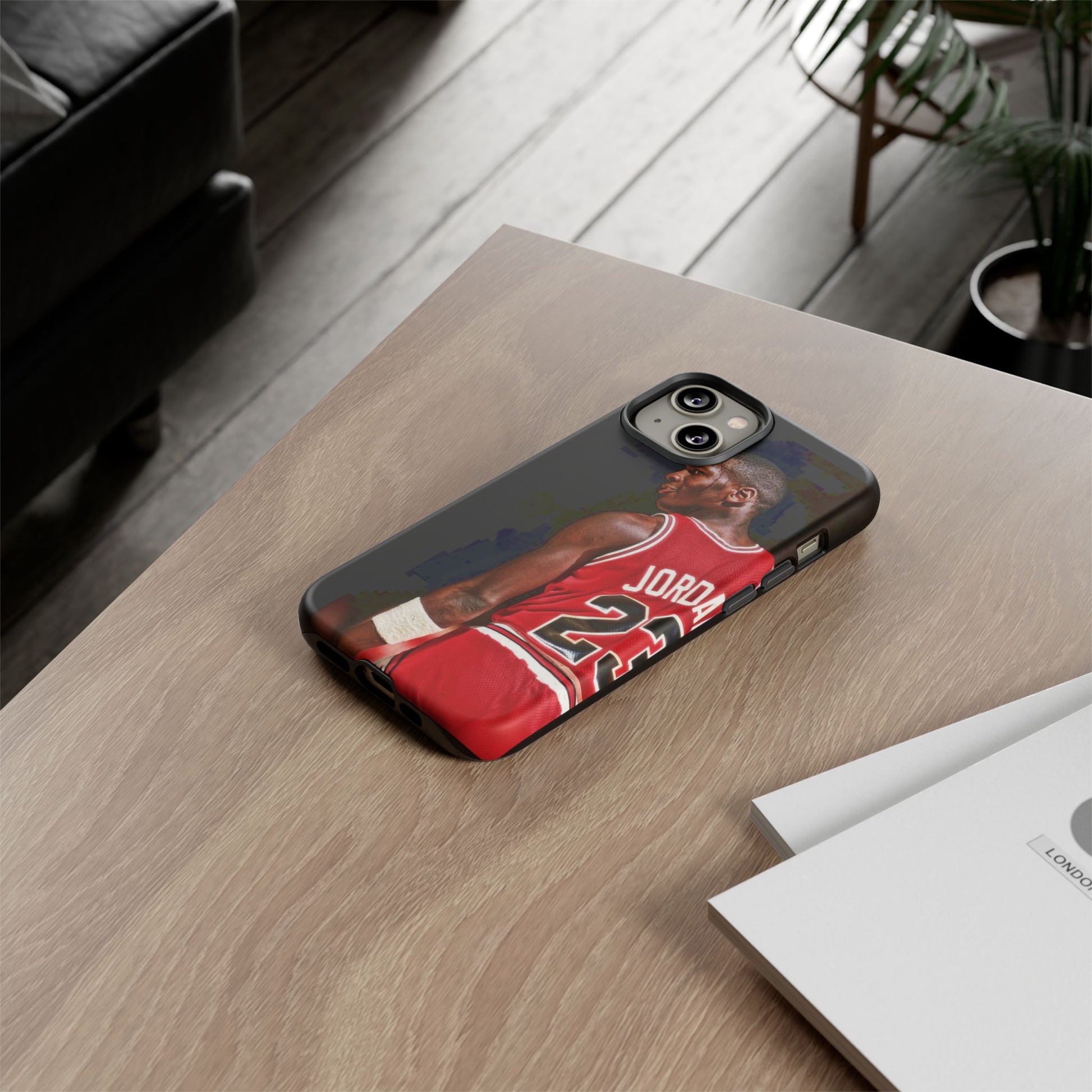 Basketball Legend Michael Jordan Tough Cases for iPhones, Samsung, and Pixel