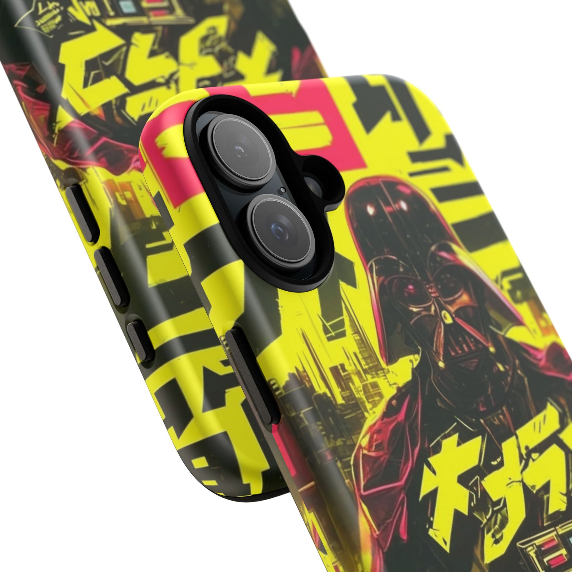 Cyberpunk X Vader Tough Cases for iPhones, Samsung, and Pixel