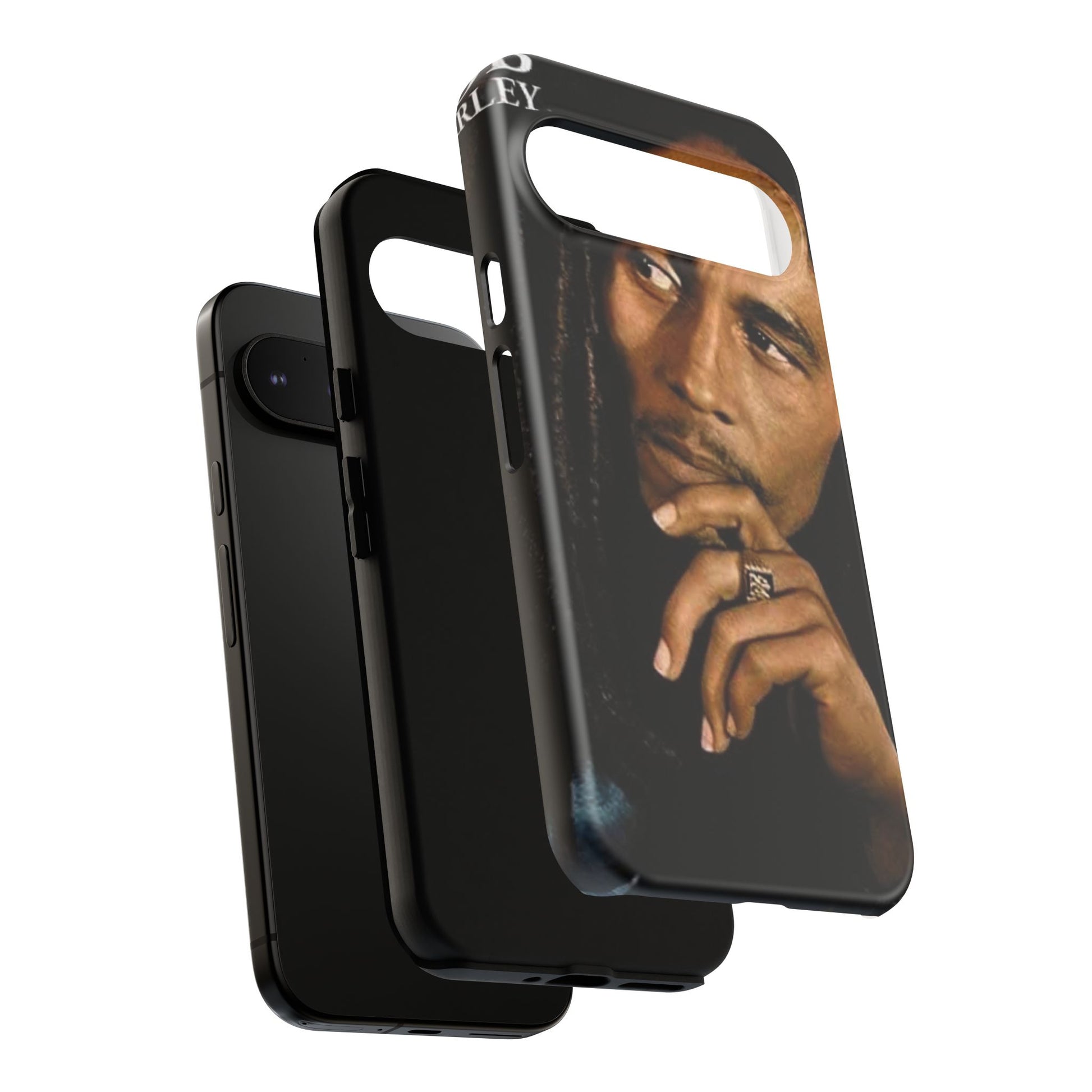Marley Reggae Tough Cases for iPhones, Samsung, and Pixel