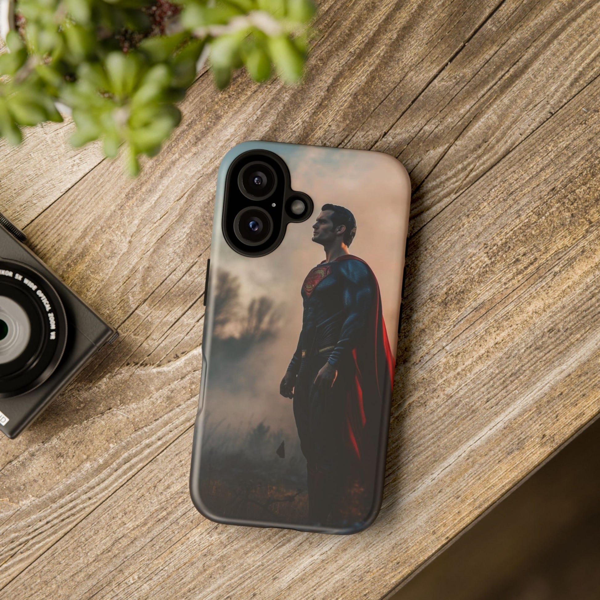 Henry Cavil Superman Tough Cases for iPhones, Samsung, and Pixel