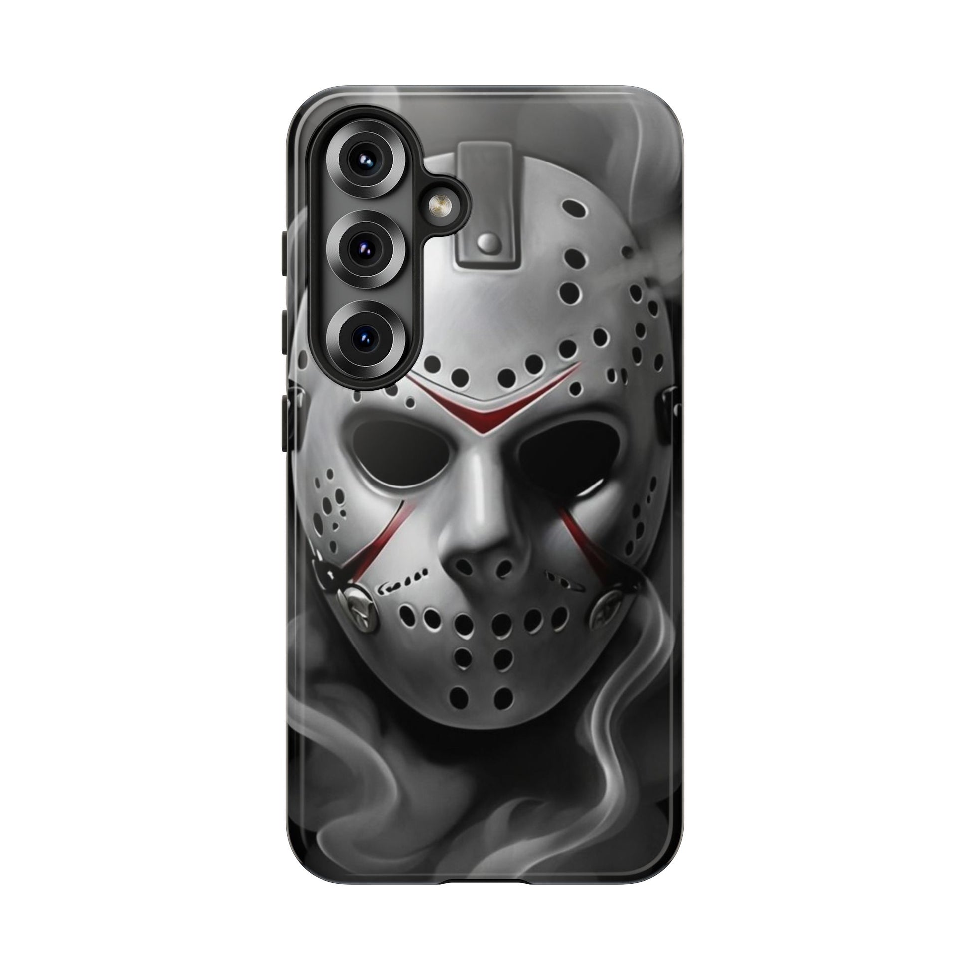 Friday the 13th Jason's Mask Tough Cases for iPhones, Samsung, and Pixel