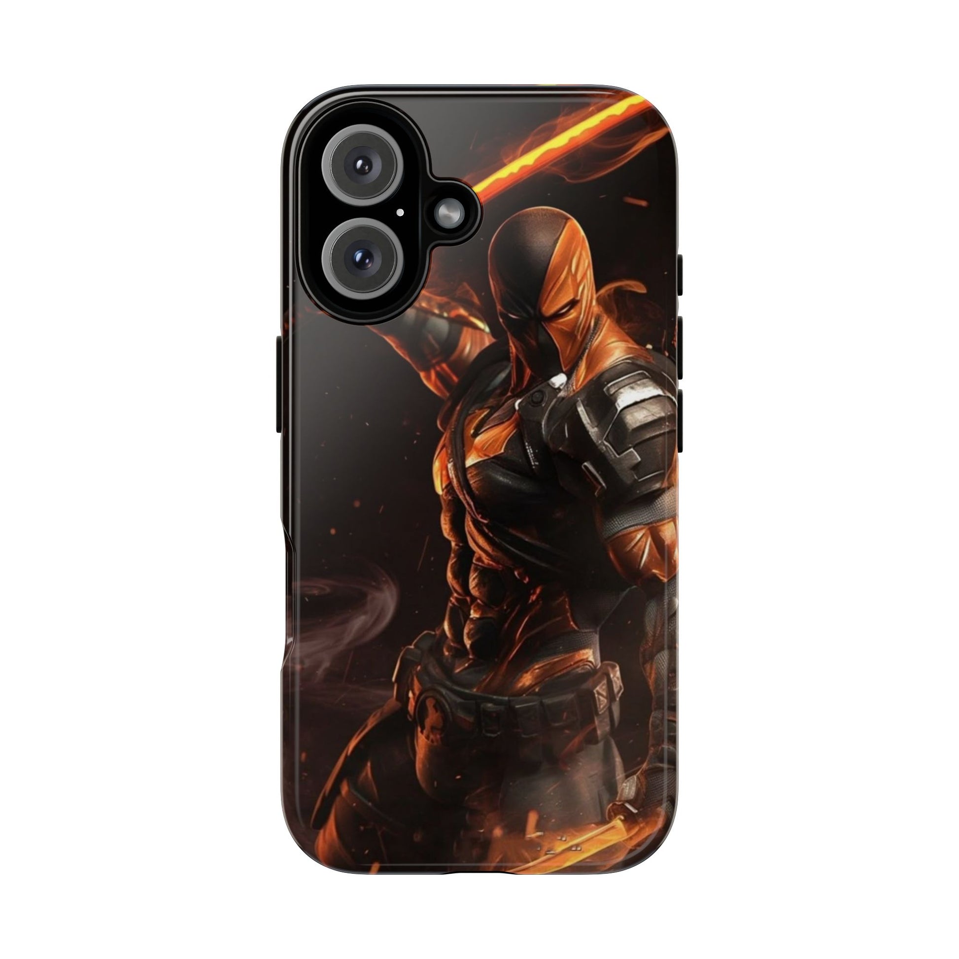 DC Comics Death Stroke Tough Cases for iPhones, Samsung, and Pixel