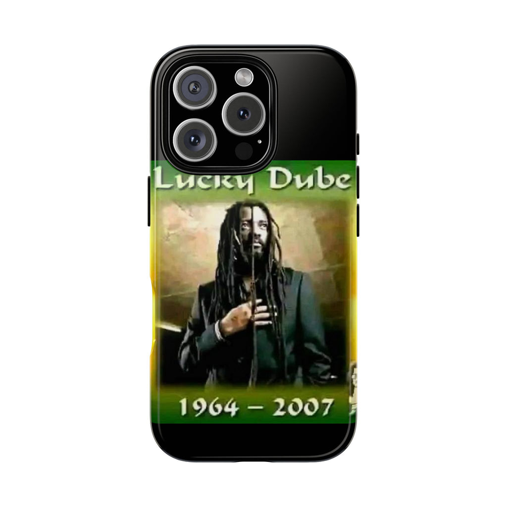 Lucky Dube Tough Cases for iPhones, Samsung, and Pixel