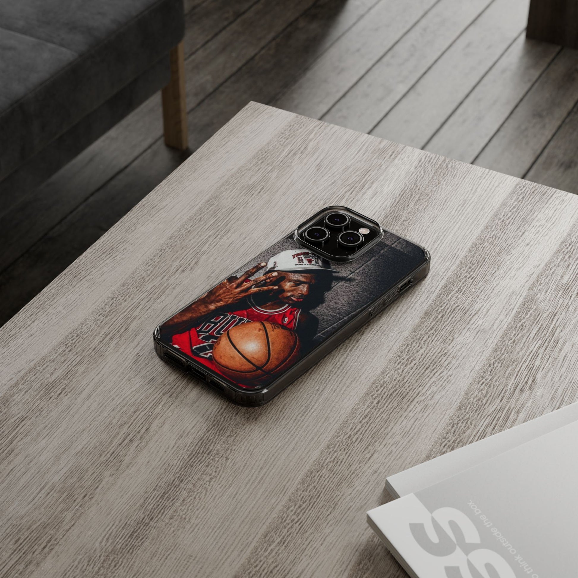 Chicago 3 Peat Basketball Drop proof for Select Samsung & iPhones
