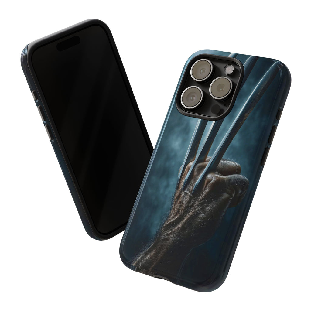 Logan's Claws Wolverine Tough Cases for iPhones, Samsung, and Pixel