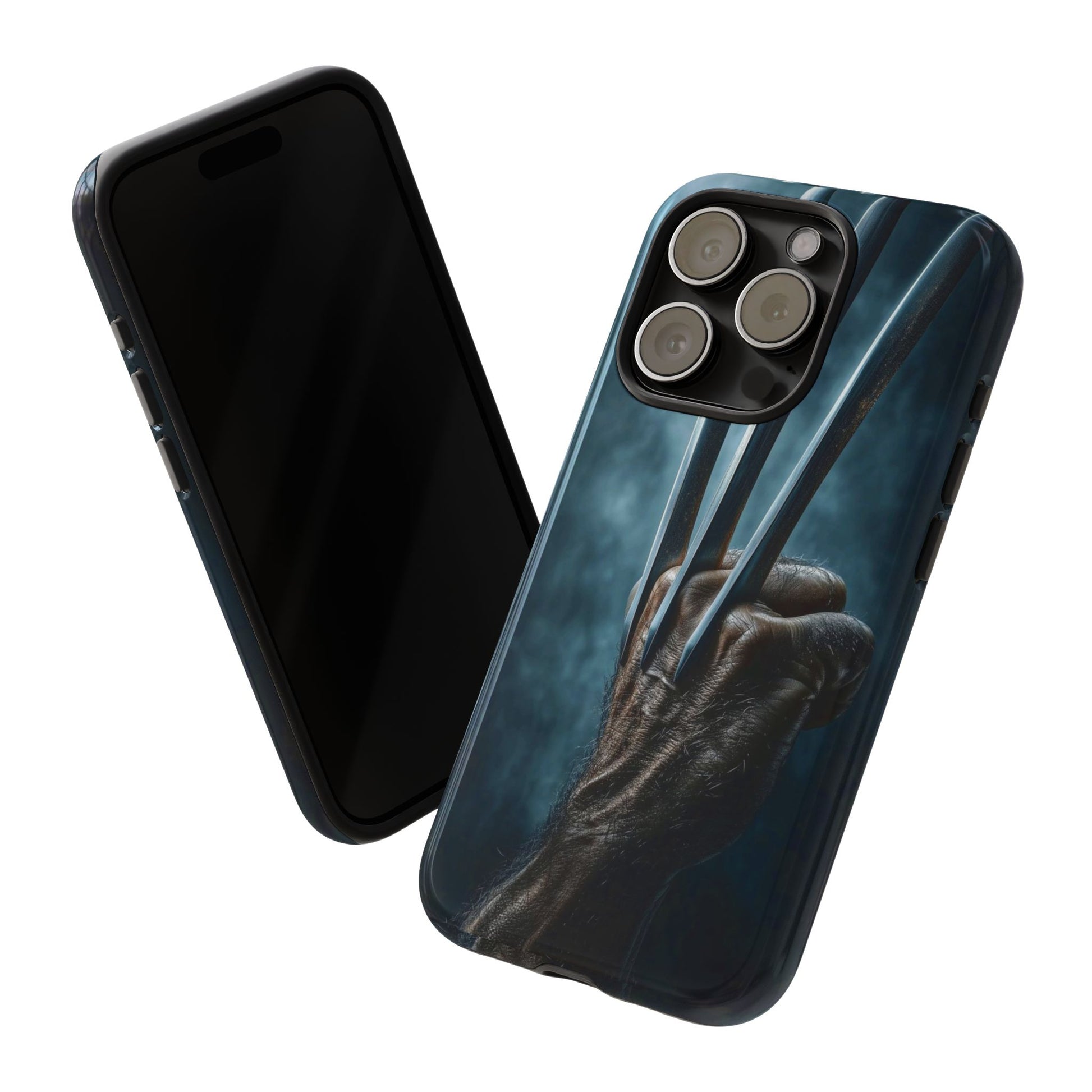 Logan's Claws Wolverine Tough Cases for iPhones, Samsung, and Pixel