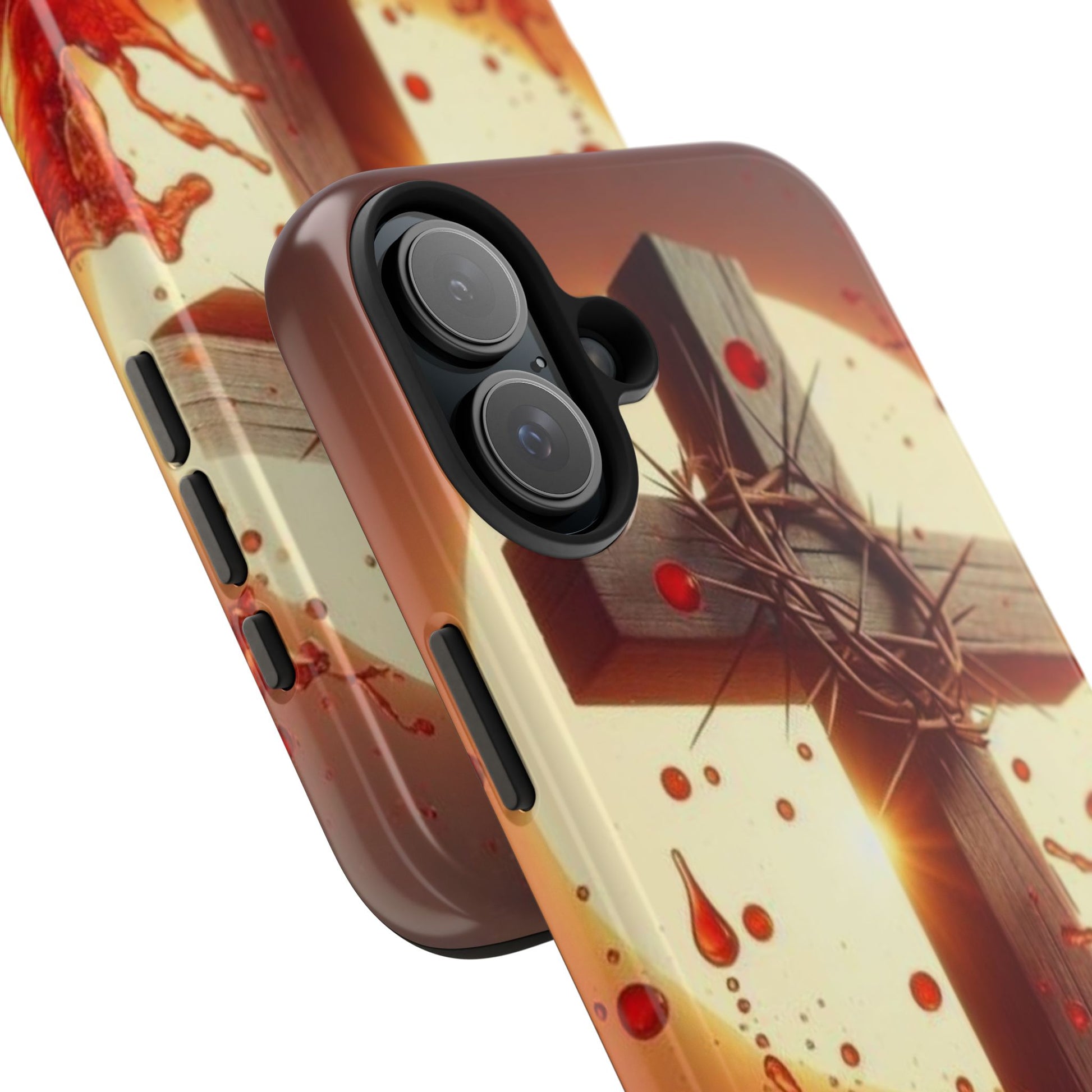 Blood of Christ Christian Theme Phone Cases for iPhones & Samsung Phones