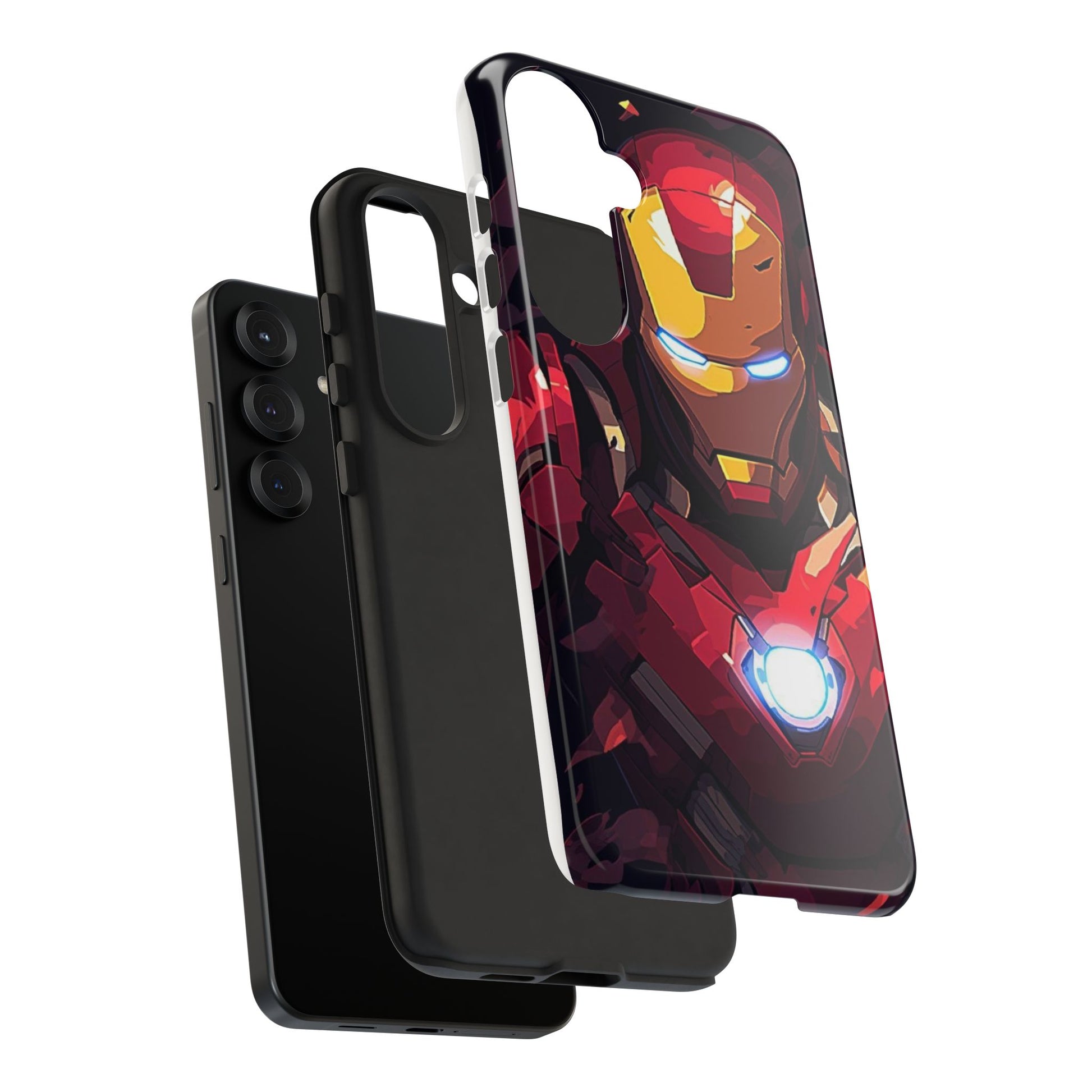 Invincible Iron Man Tough Cases for iPhones, Samsung, and Pixel