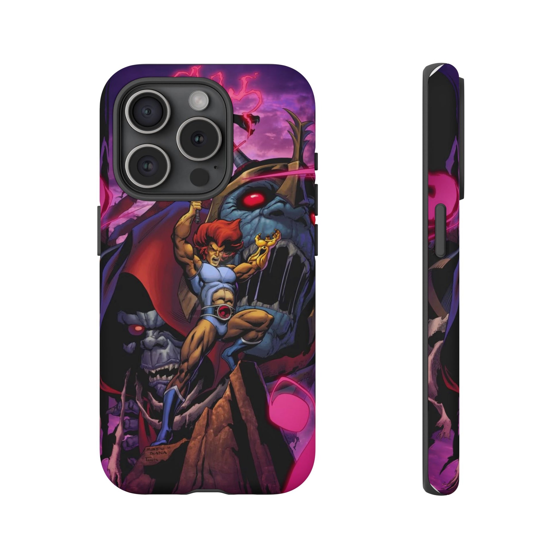 Thundercats Lion O x Mumra Tough Cases for iPhones, Samsung, and Pixel
