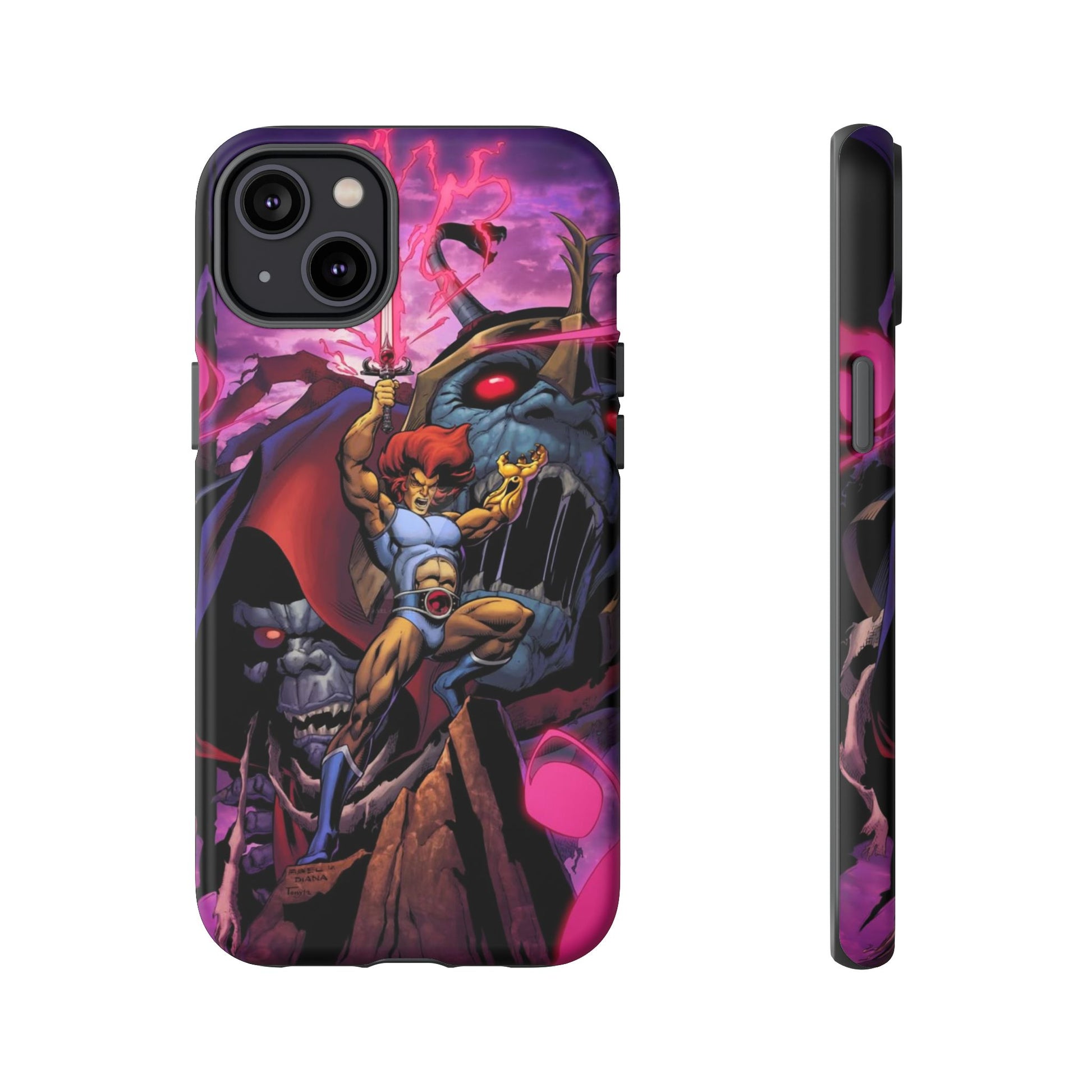Thundercats Lion O x Mumra Tough Cases for iPhones, Samsung, and Pixel