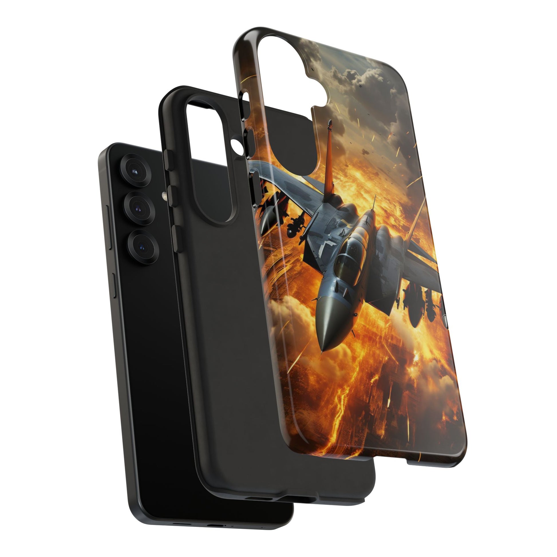 F-15 Fighter Jet Tough Cases for iPhones, Samsung, and Pixel