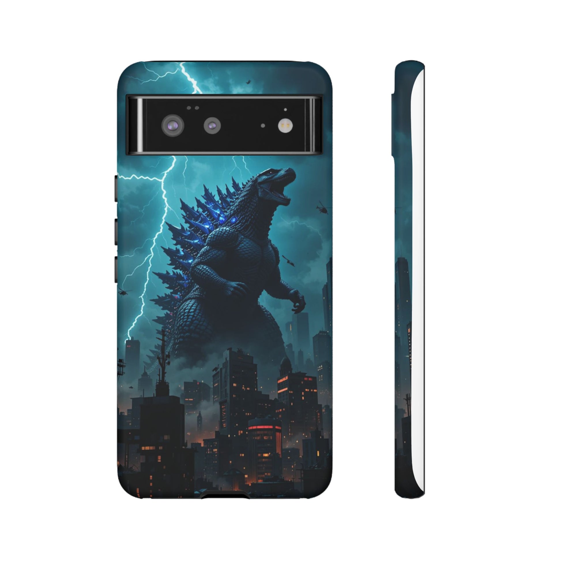 Godzilla Phone Case, Tough Cases for iPhones, Samsung, and Pixel