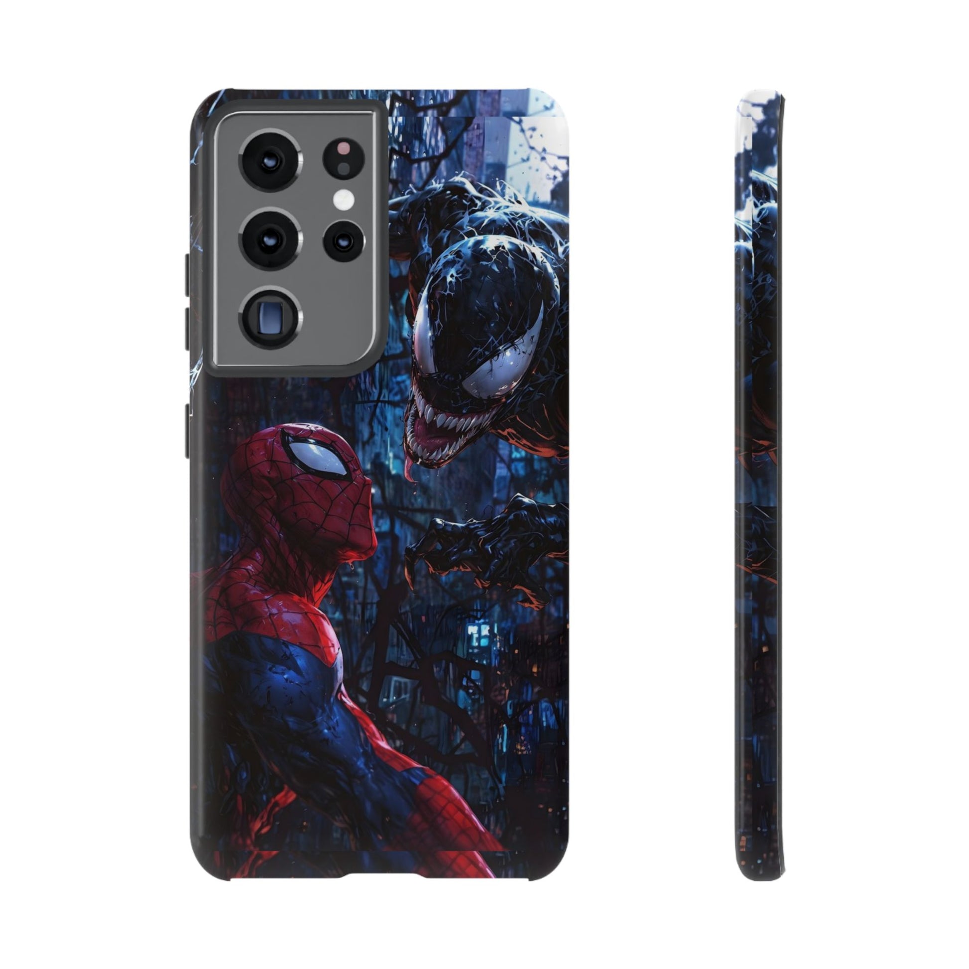 Venom x Spiderman Phone Case, Tough Cases for iPhones, Samsung, and Pixel