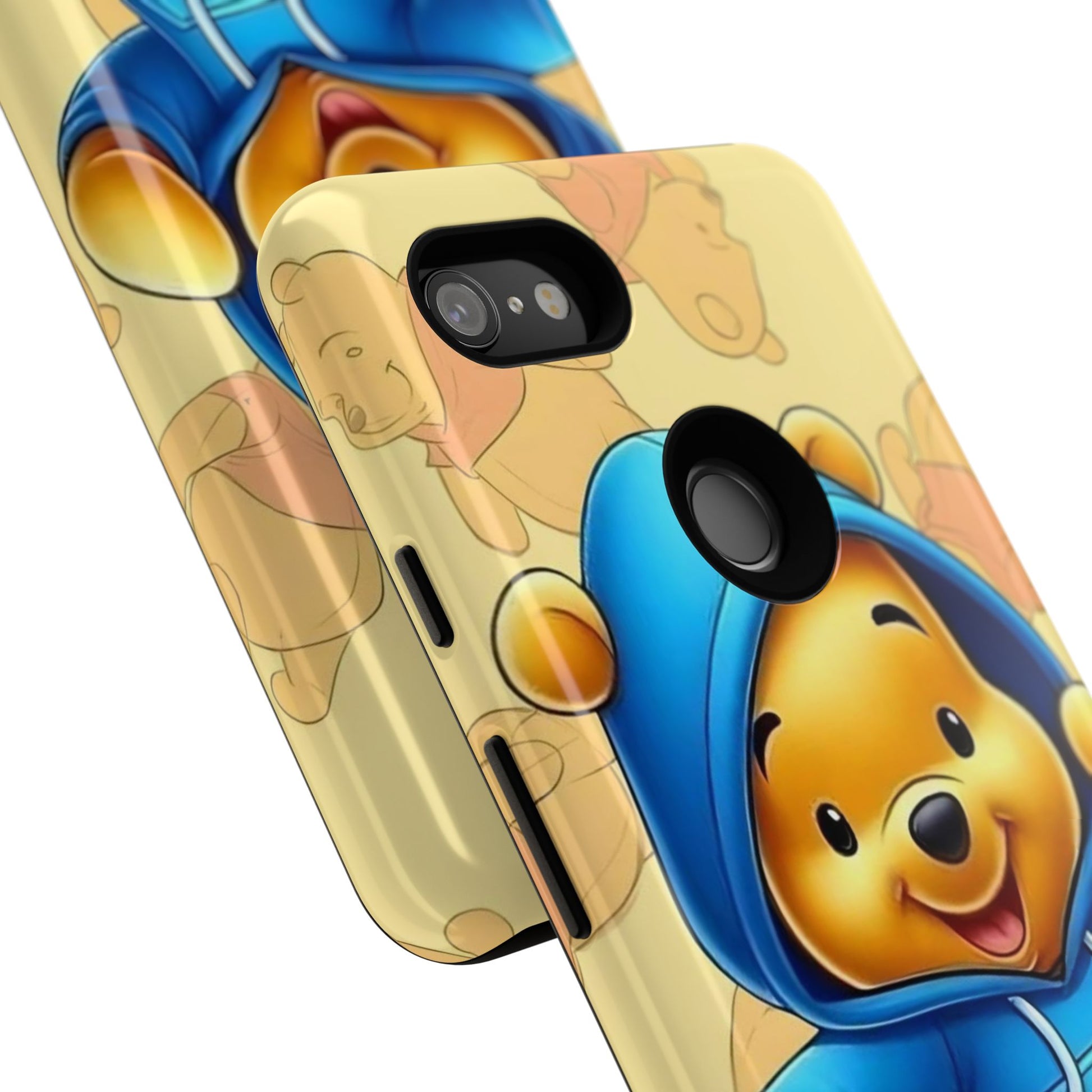Cute Pooh Bear Phone Case, Tough Case