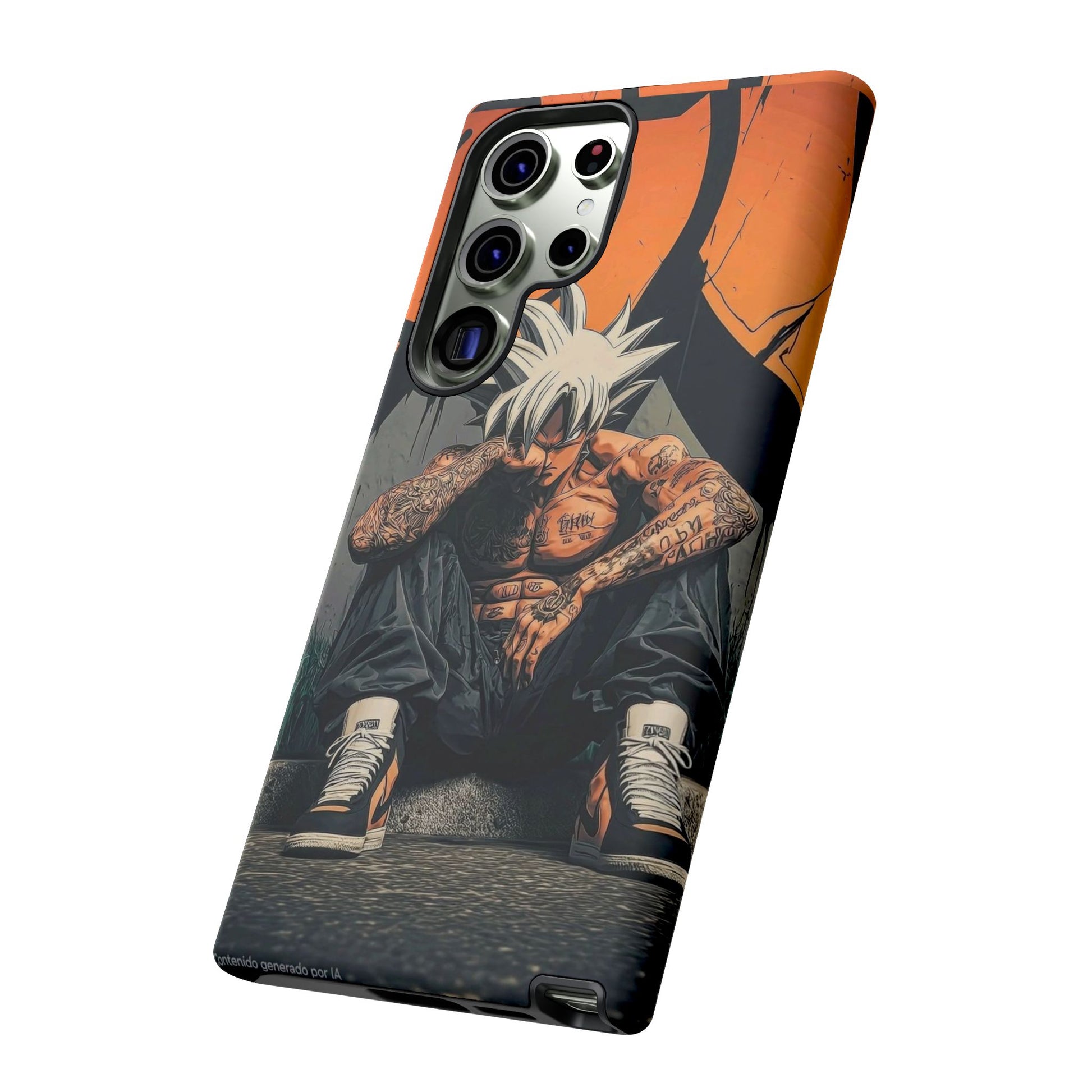 Anime DBZ Thug Tough Cases for iPhones, Samsung, and Pixel